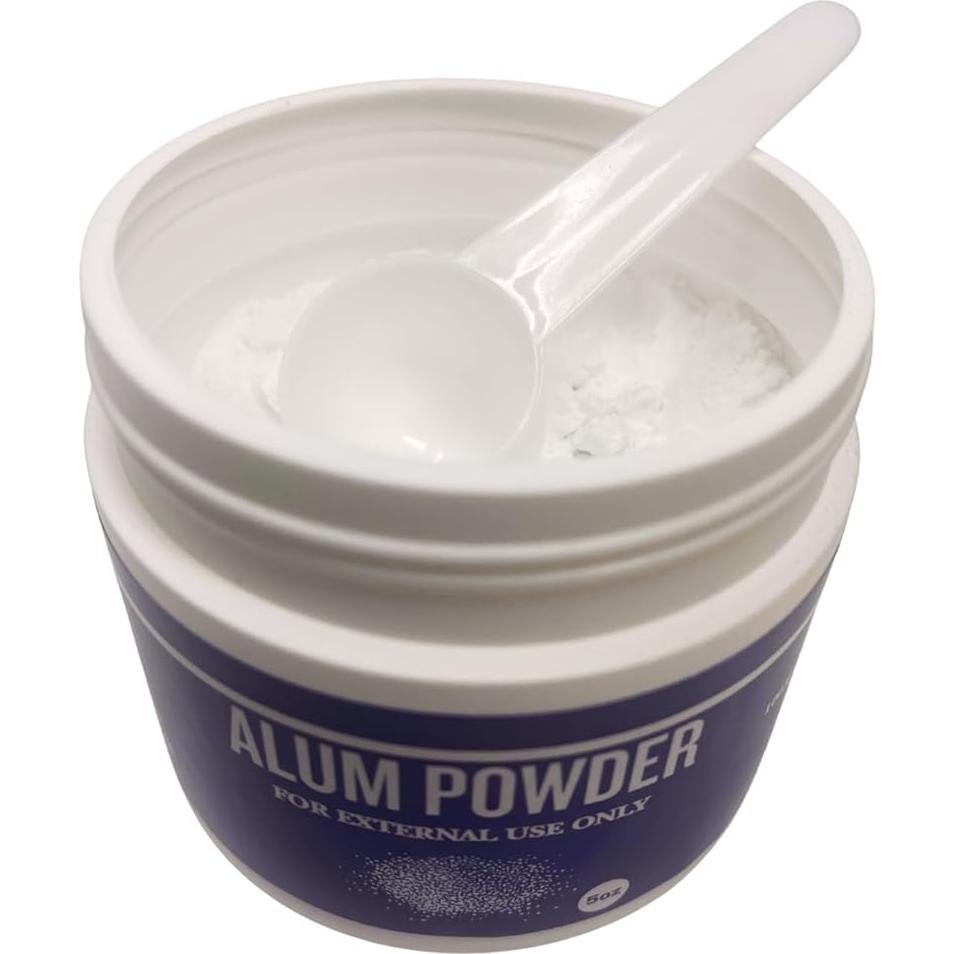 Polvo de Alumbre de Potasio 142g - Desodorante Natural G.B.S