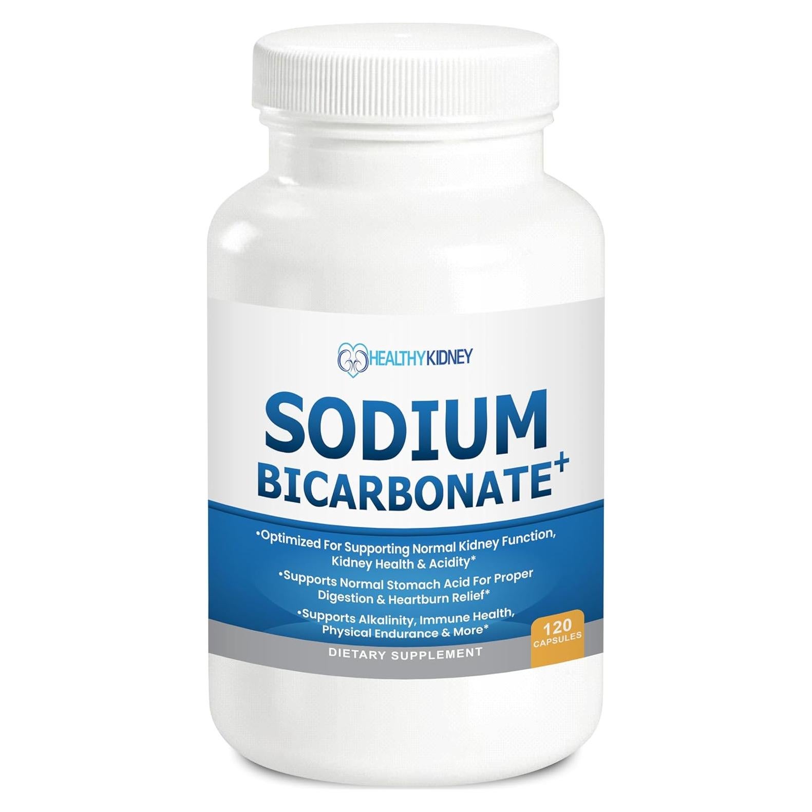 Cápsulas de Bicarbonato de Sodio Orgánico 650 mg - Salud Renal y Digestiva