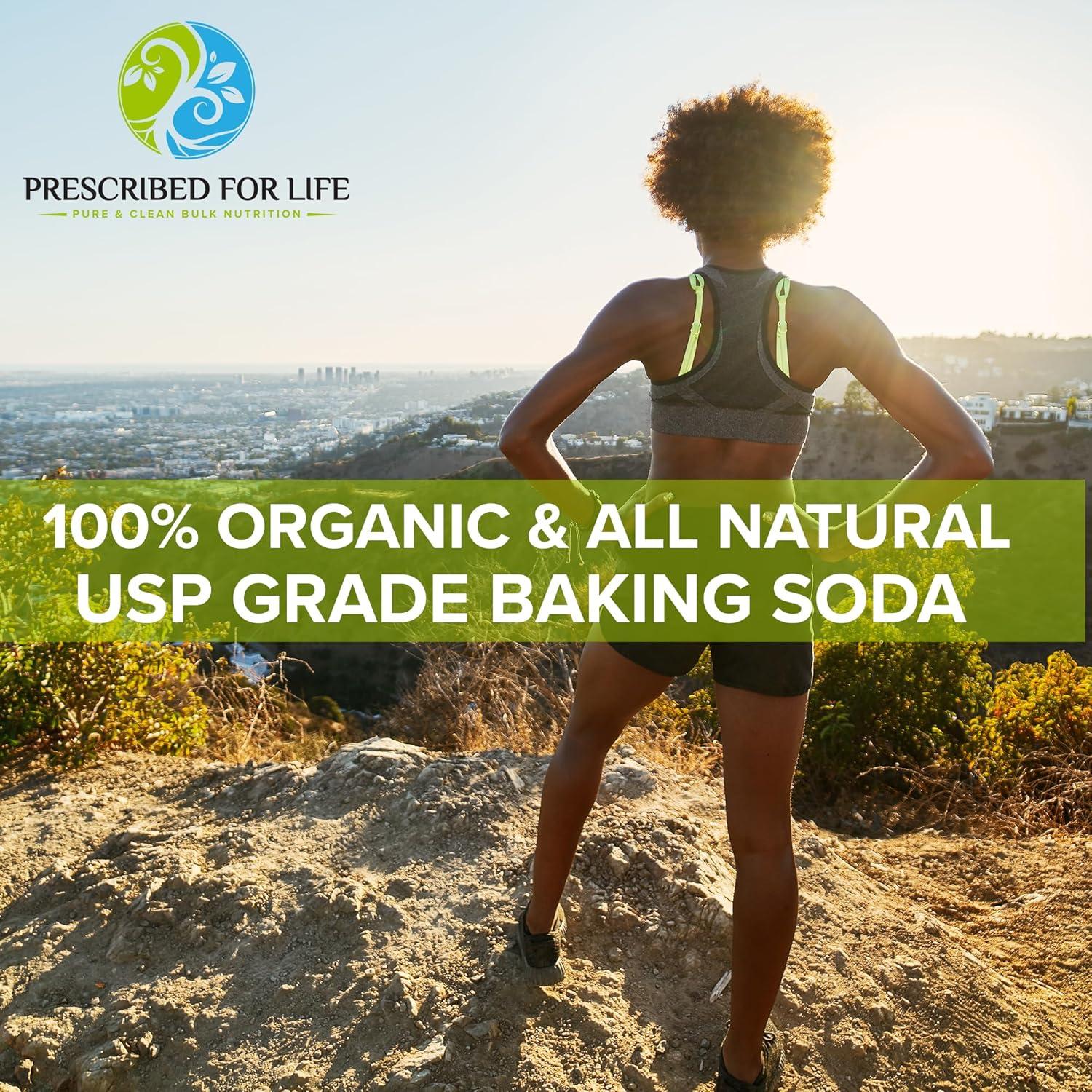 Bicarbonato de Sodio Orgánico Prescrito Para La Vida 0.45 kg