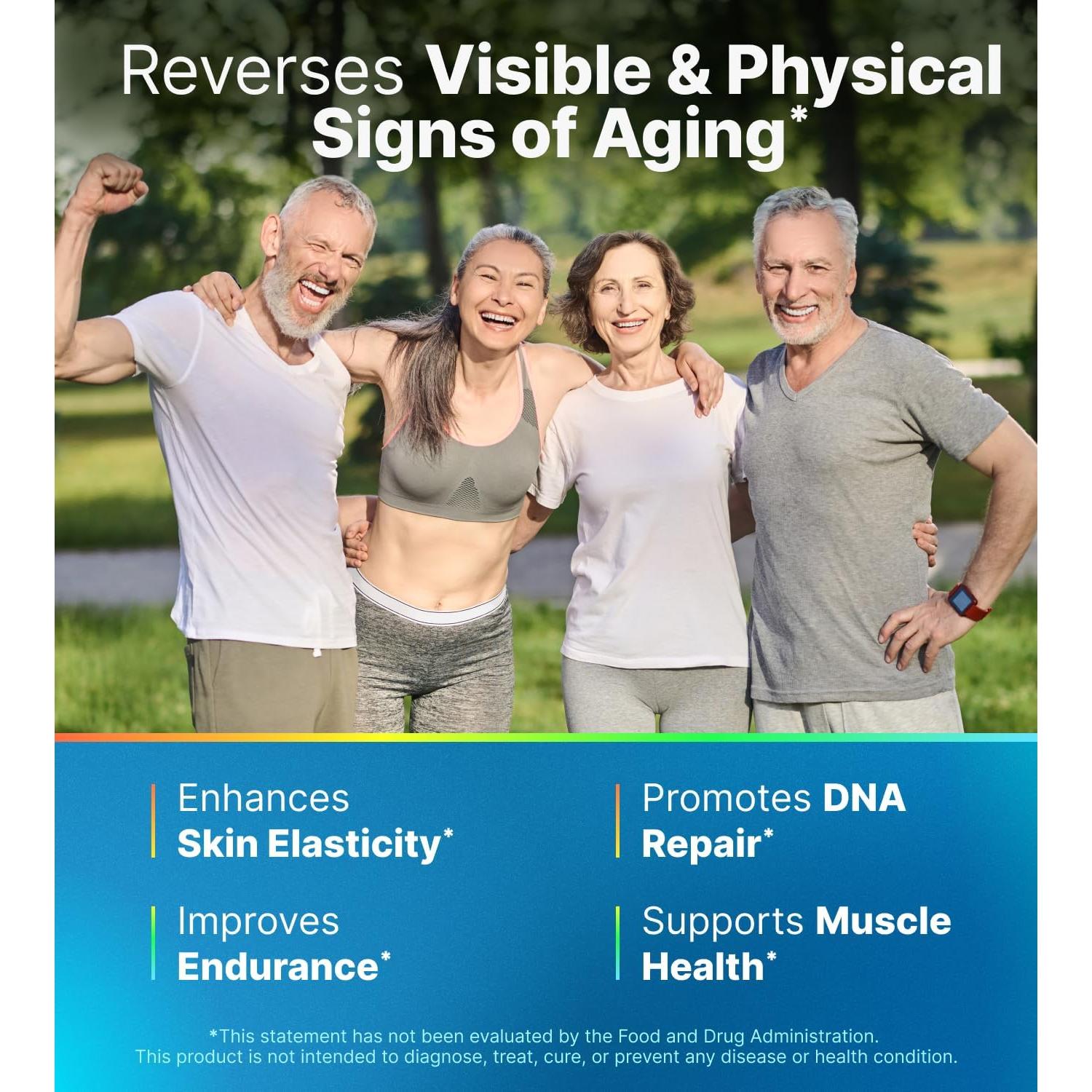 Suplemento Liposomal NMNH 500mg - Anti Envejecimiento 60 Cápsulas