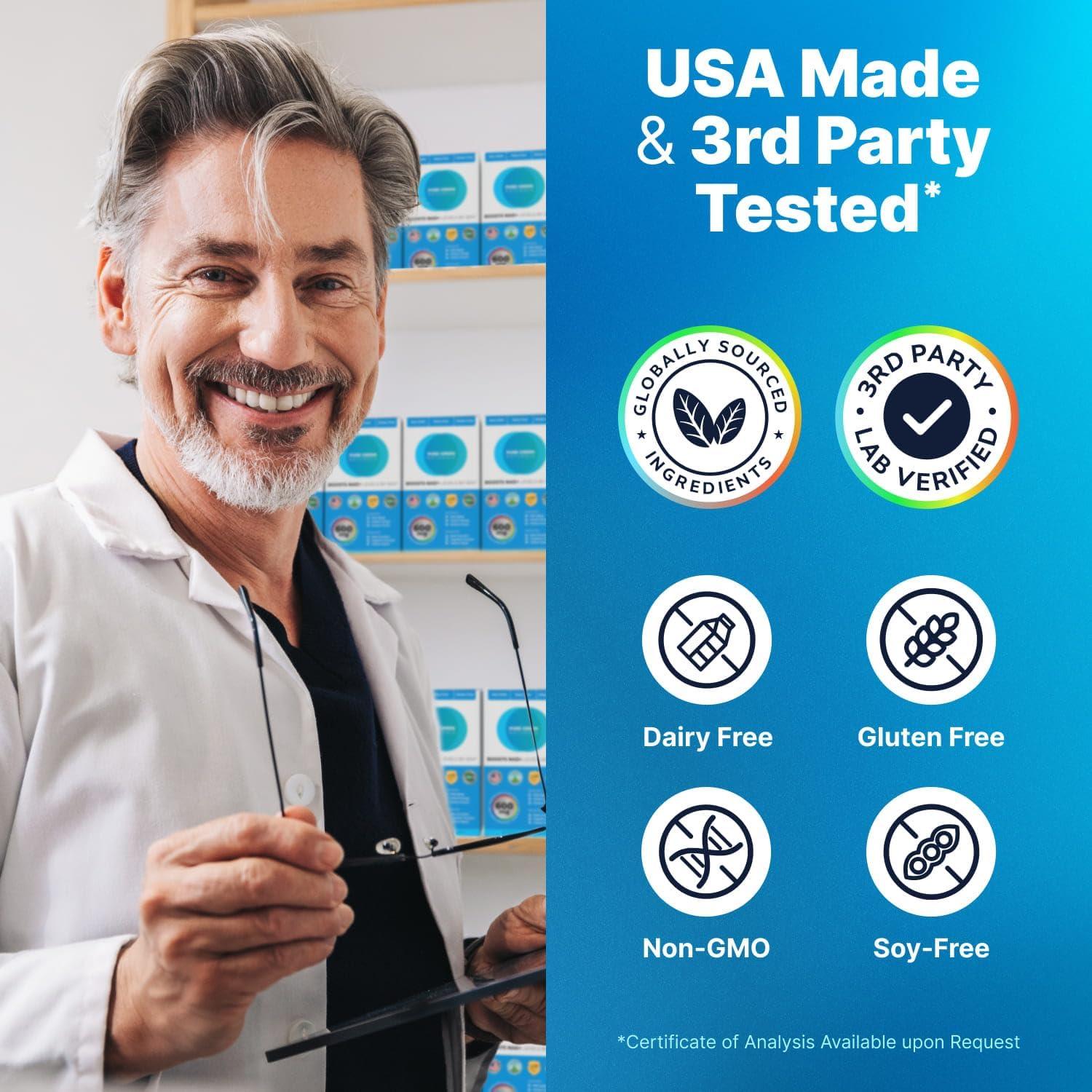 Suplemento Liposomal NMNH 500mg - Anti Envejecimiento 60 Cápsulas