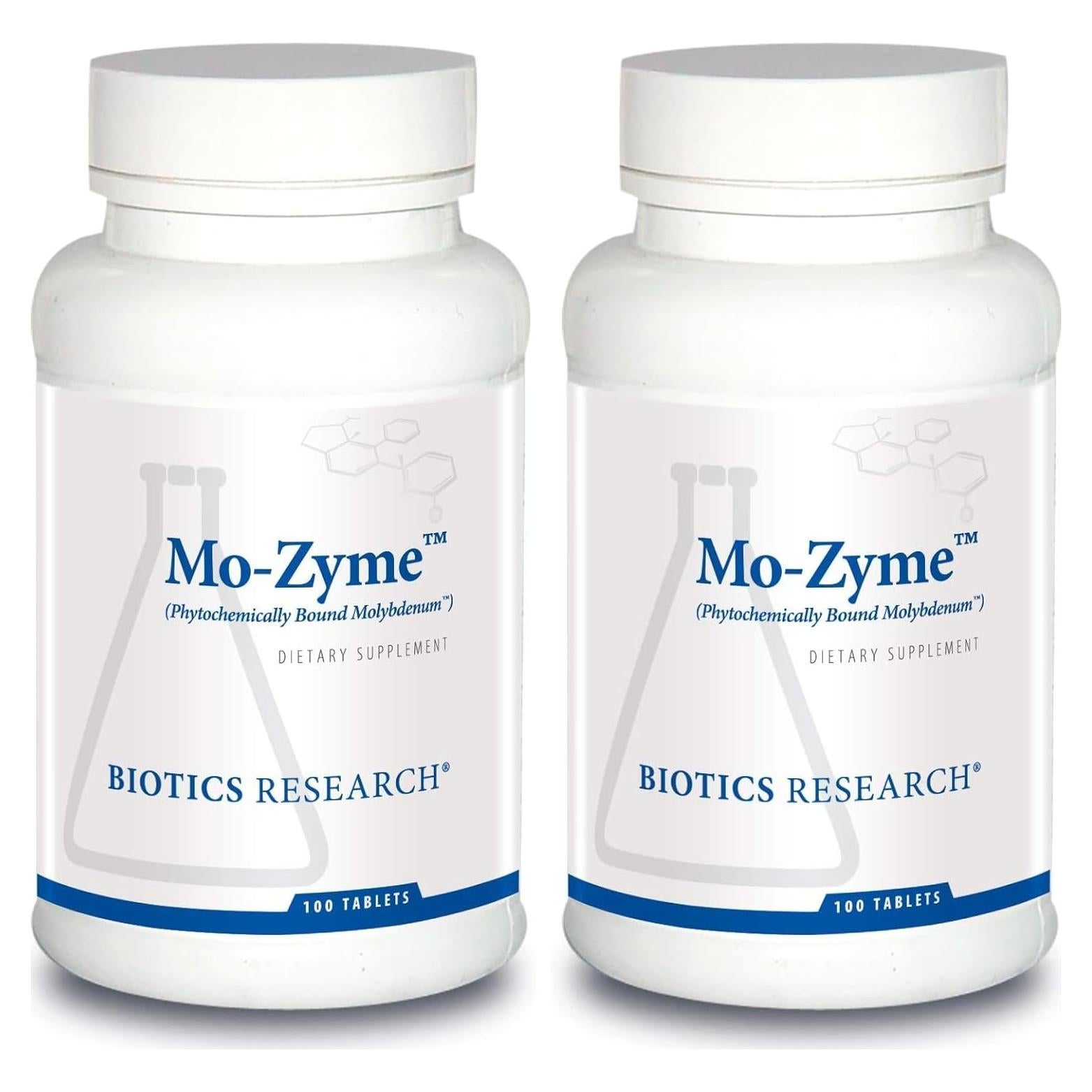 Biotics Research Mo-Zyme Molibdeno 50 mcg 100 Tabletas