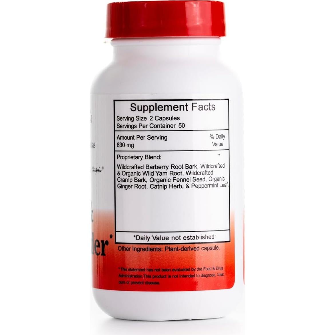 Fórmula de Hígado y Vesícula Biliar Christopher 100 Cápsulas