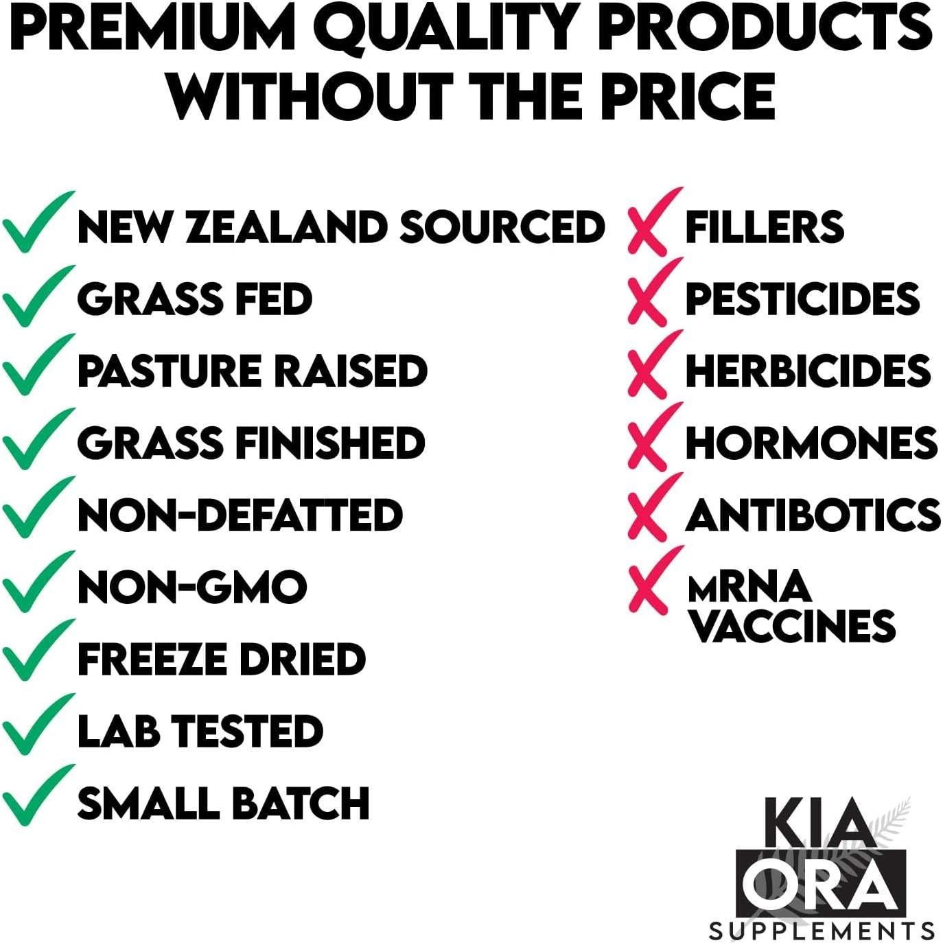 Suplemento de Vesícula Biliar KIA ORA 90 Cápsulas 500mg