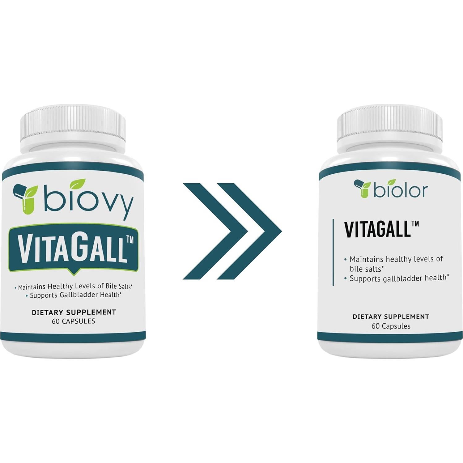 Suplemento VitaGall Biolor para Salud de Vesícula Biliar 8.5g