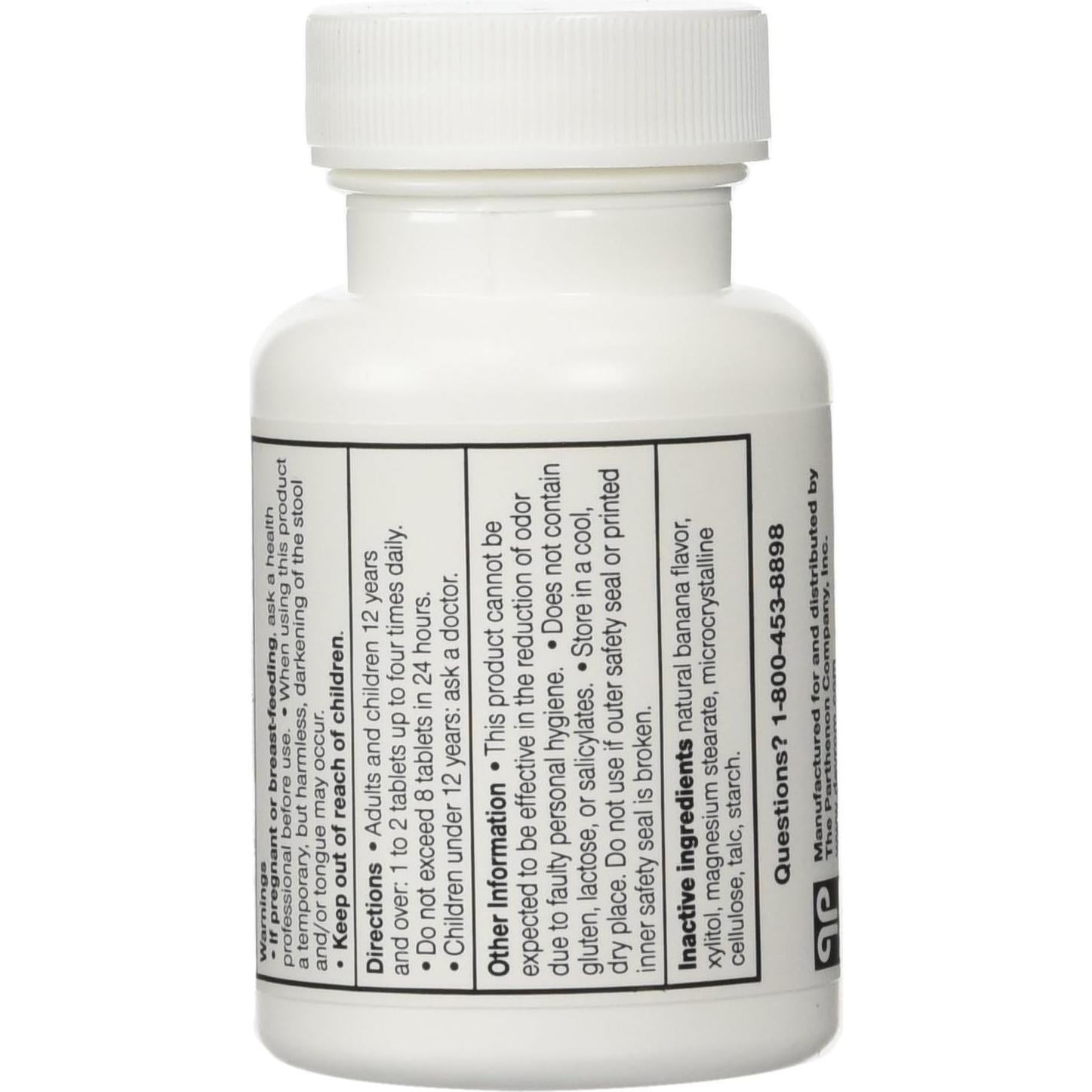 Tabletas Desodorante Interno Devrom 200mg 100 Unidades