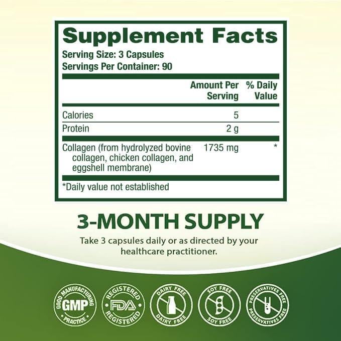 Paquete Ahorros HealthA2Z: Bismuto 262mg y Colágeno 1735mg