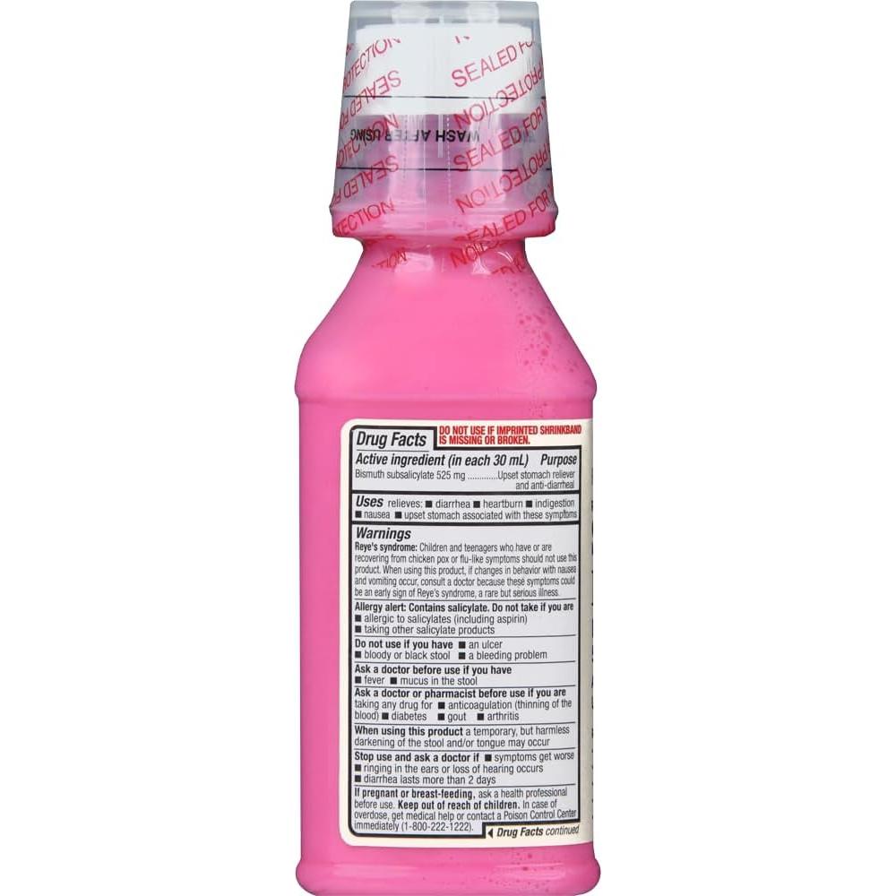 Líquido Alivio Estomacal Foster & Thrive 236 ml - 525 mg Bismuto