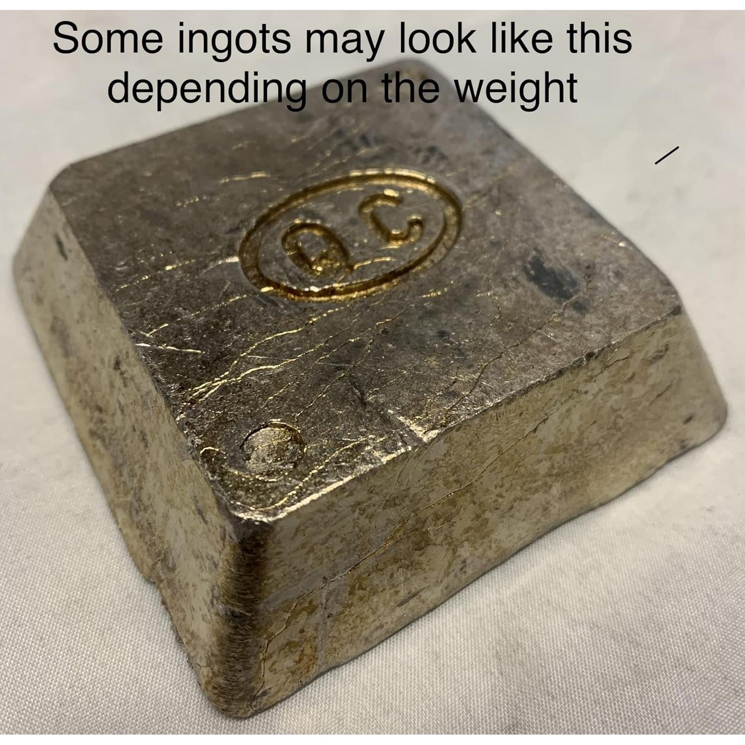 Bismuto 99.99% Grado Premium RotoMetals 1 Kilo para Cristales