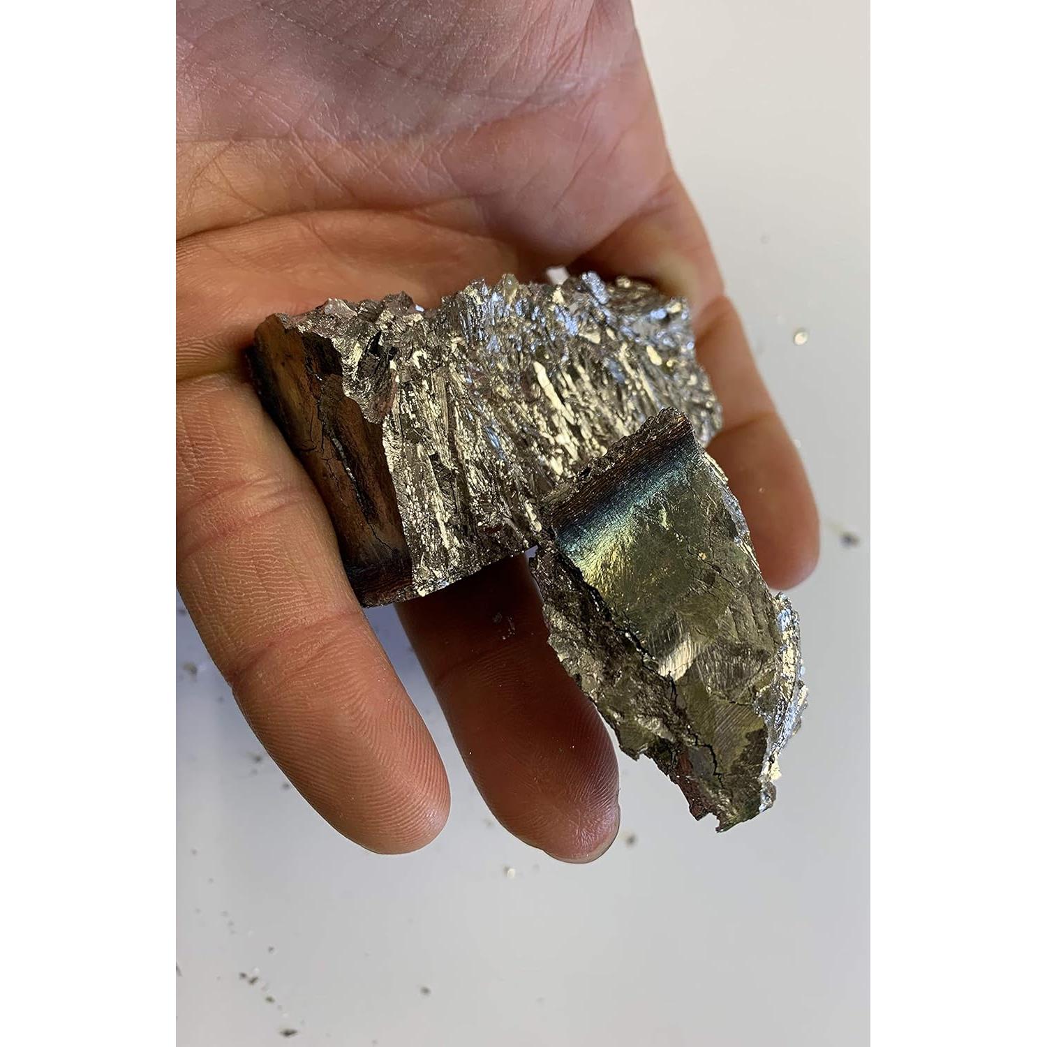 Bismuto 99.99% Grado Premium RotoMetals 1 Kilo para Cristales