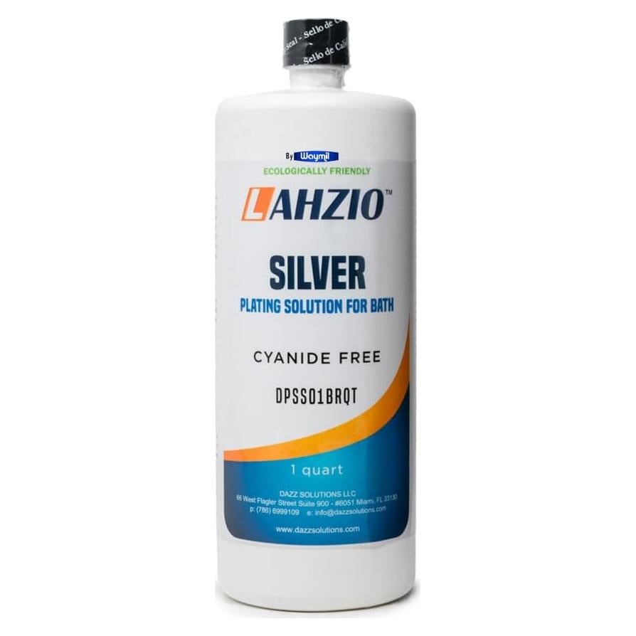 Solución de Platinado de Plata LAHZIO 946 mL Libre de Cianuro