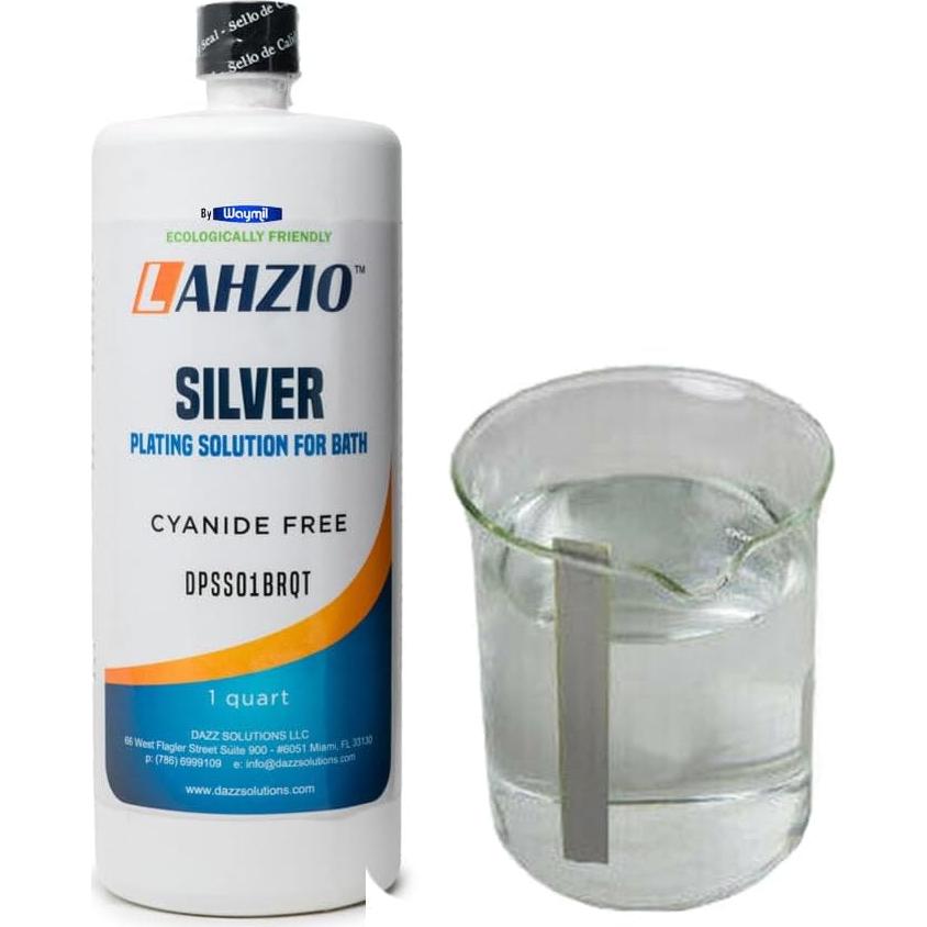 Solución de Platinado de Plata LAHZIO 946 mL Libre de Cianuro