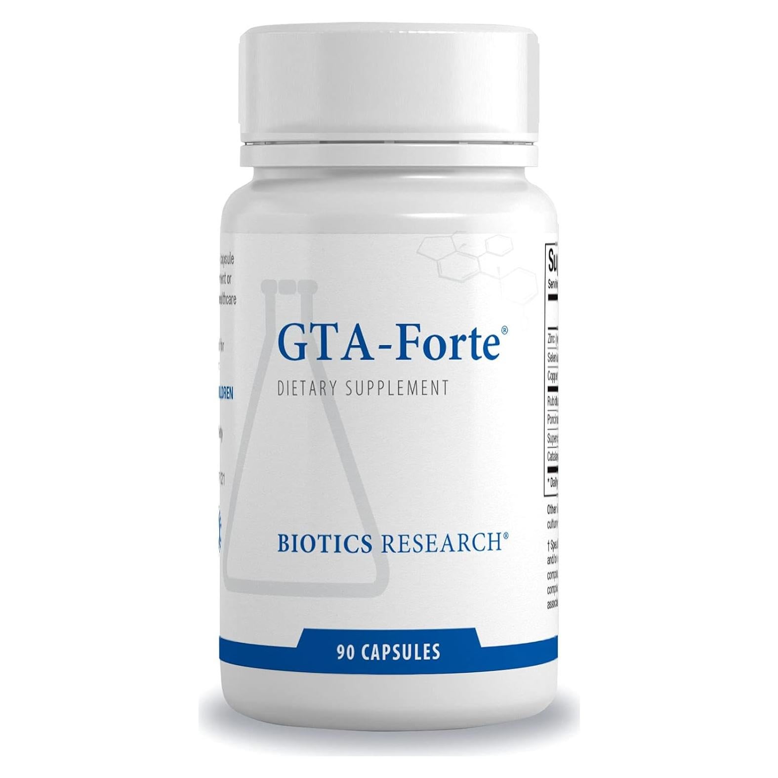 GTA-Forte Biotics Research 90 Cápsulas - Soporte Endocrino
