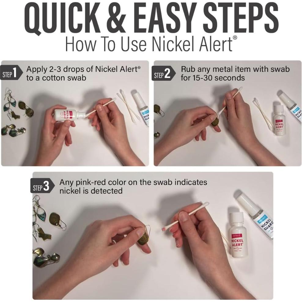 Kit de Prueba de Níquel NoNickel - 2 Soluciones de 14.17 ml