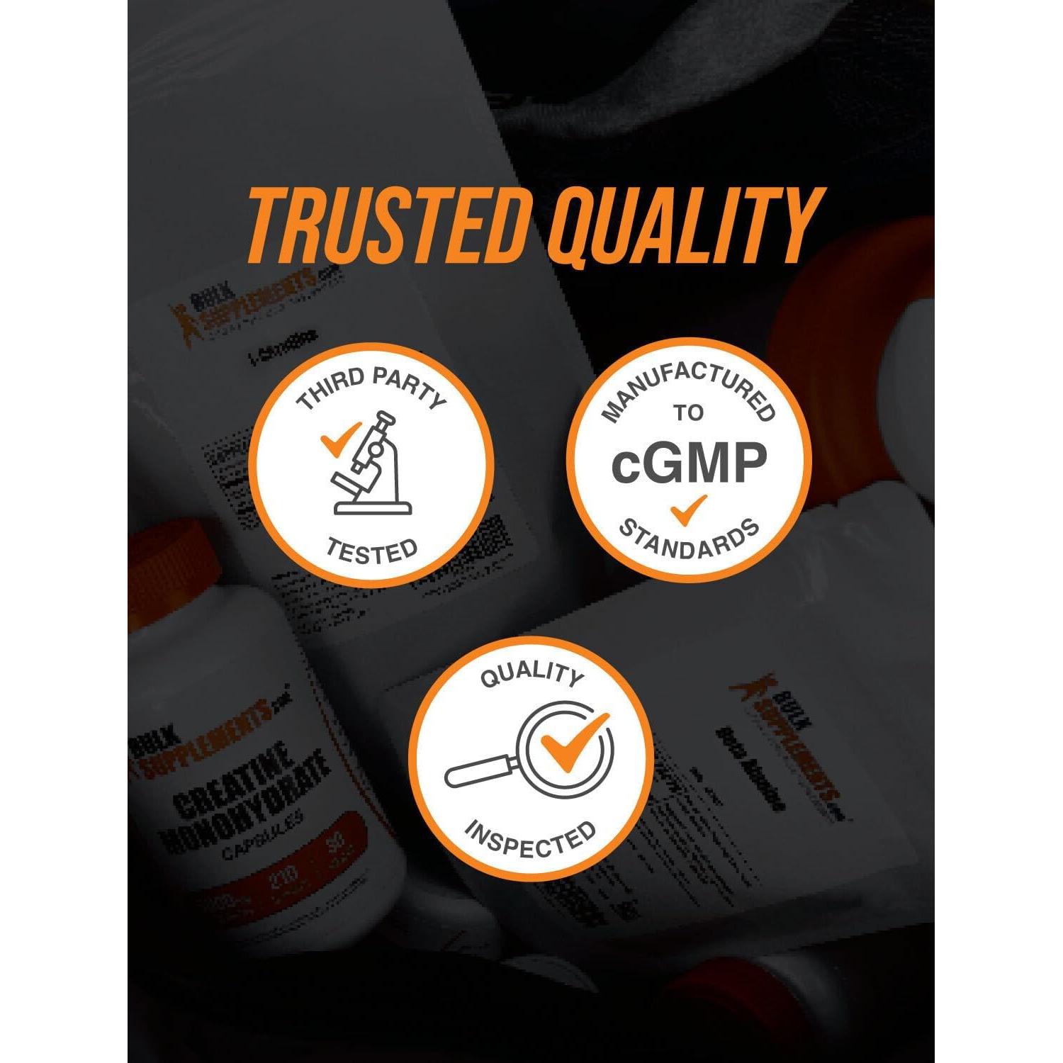 Cápsulas de Boro BulkSupplements 3mg - Suplemento Mineral 500u