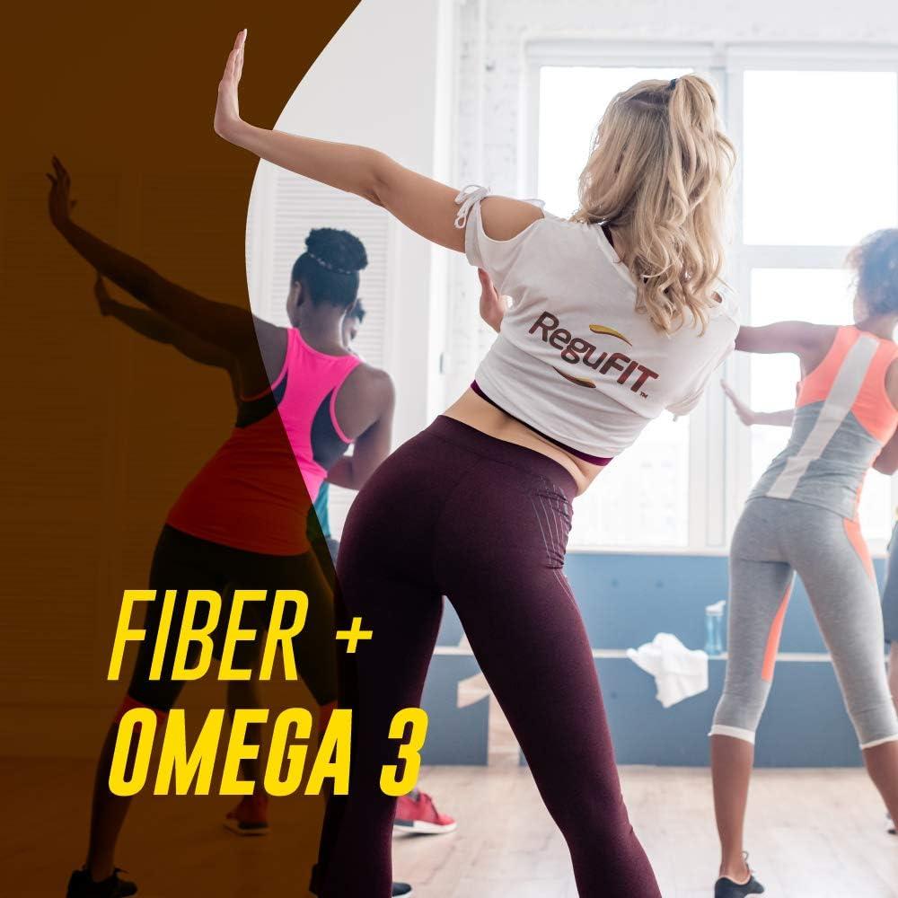 Polvo de fibra Regufit con Omega-3 ALA sabor piña 30 porciones