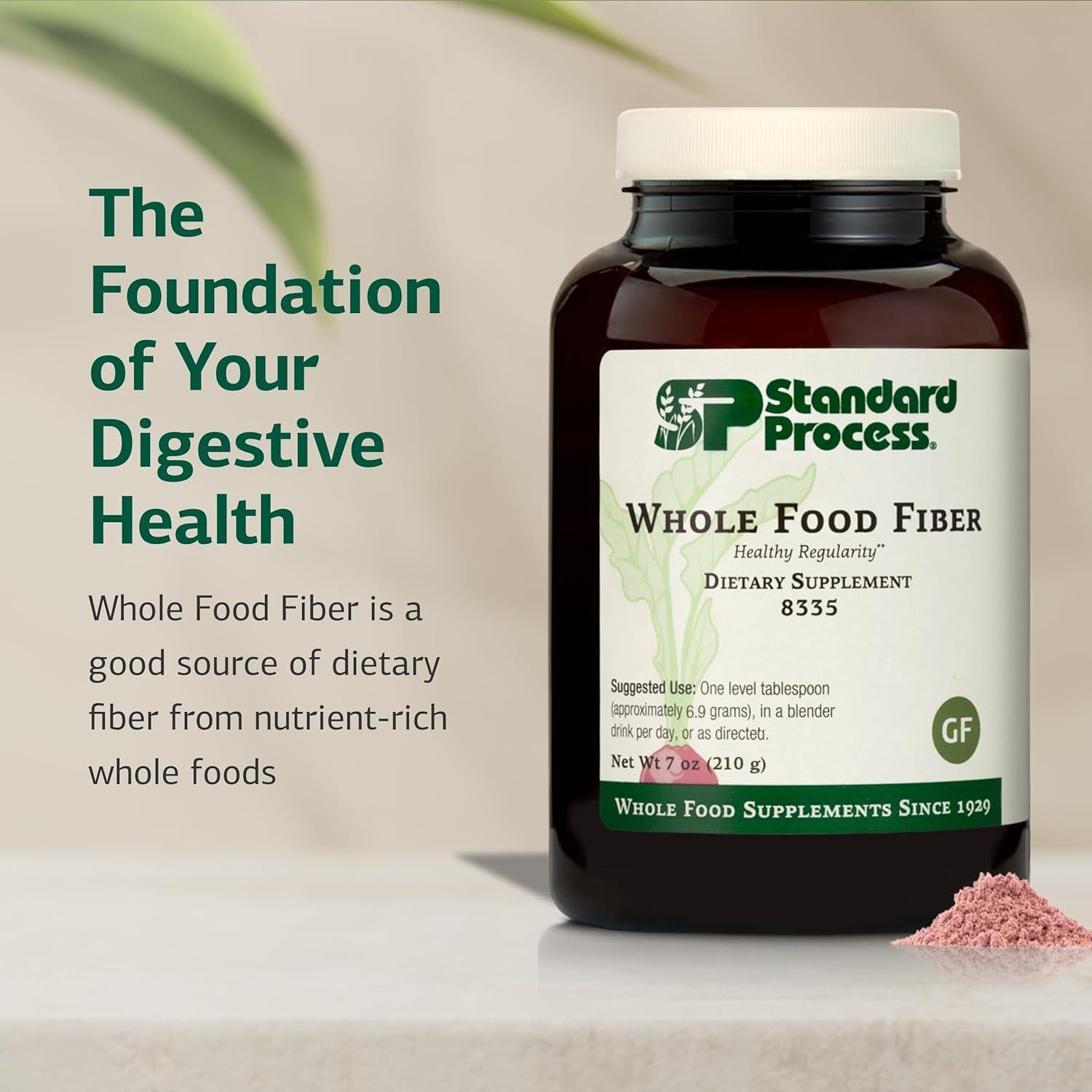 Suplemento de Fibra Integral Proceso Estándar 210 g - Vegano y Sin Gluten