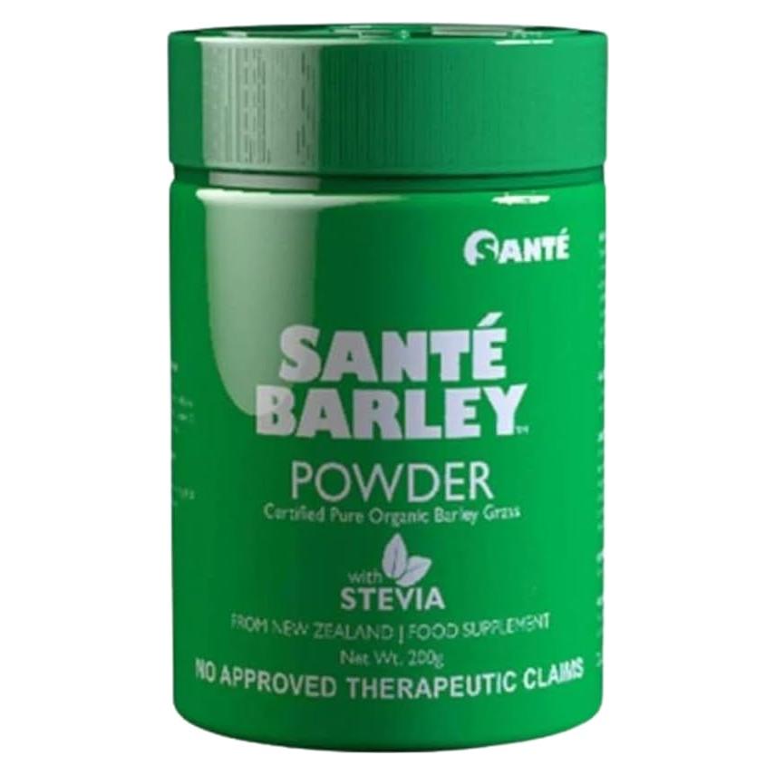 Sante Barley Polvo Puro 200g - Suplemento Herbal Orgánico Sin Gluten
