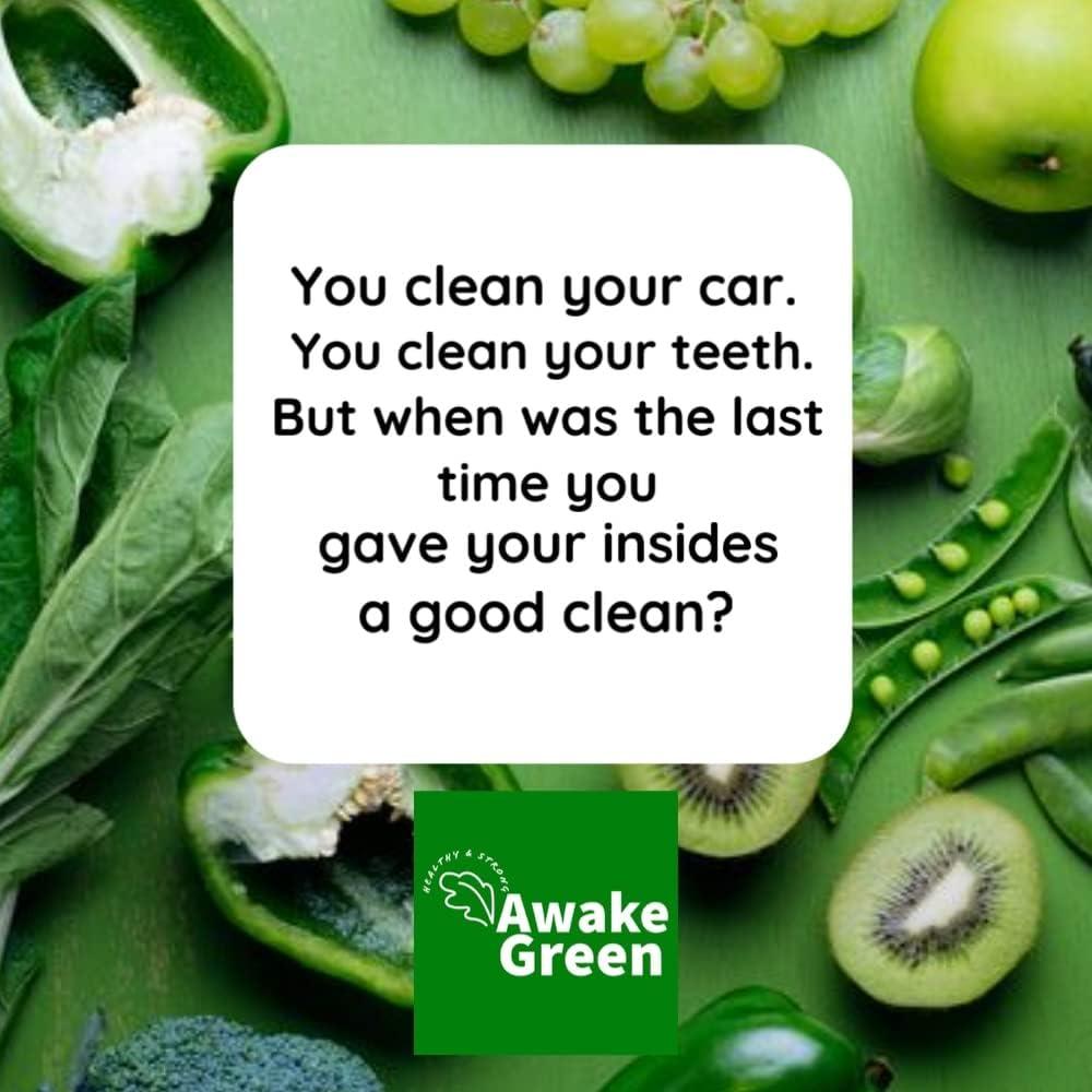 Polvo de Superalimentos Orgánico Awake Green - 380g - Sin Gluten