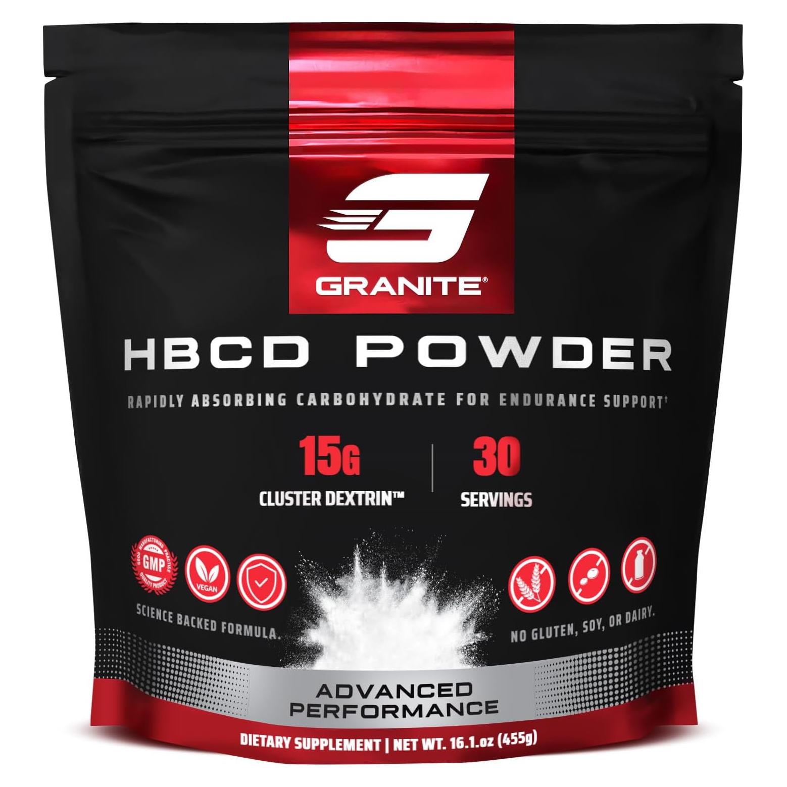 Polvo de Dextrina Cíclica HBCD Granite 30 Porciones Energía