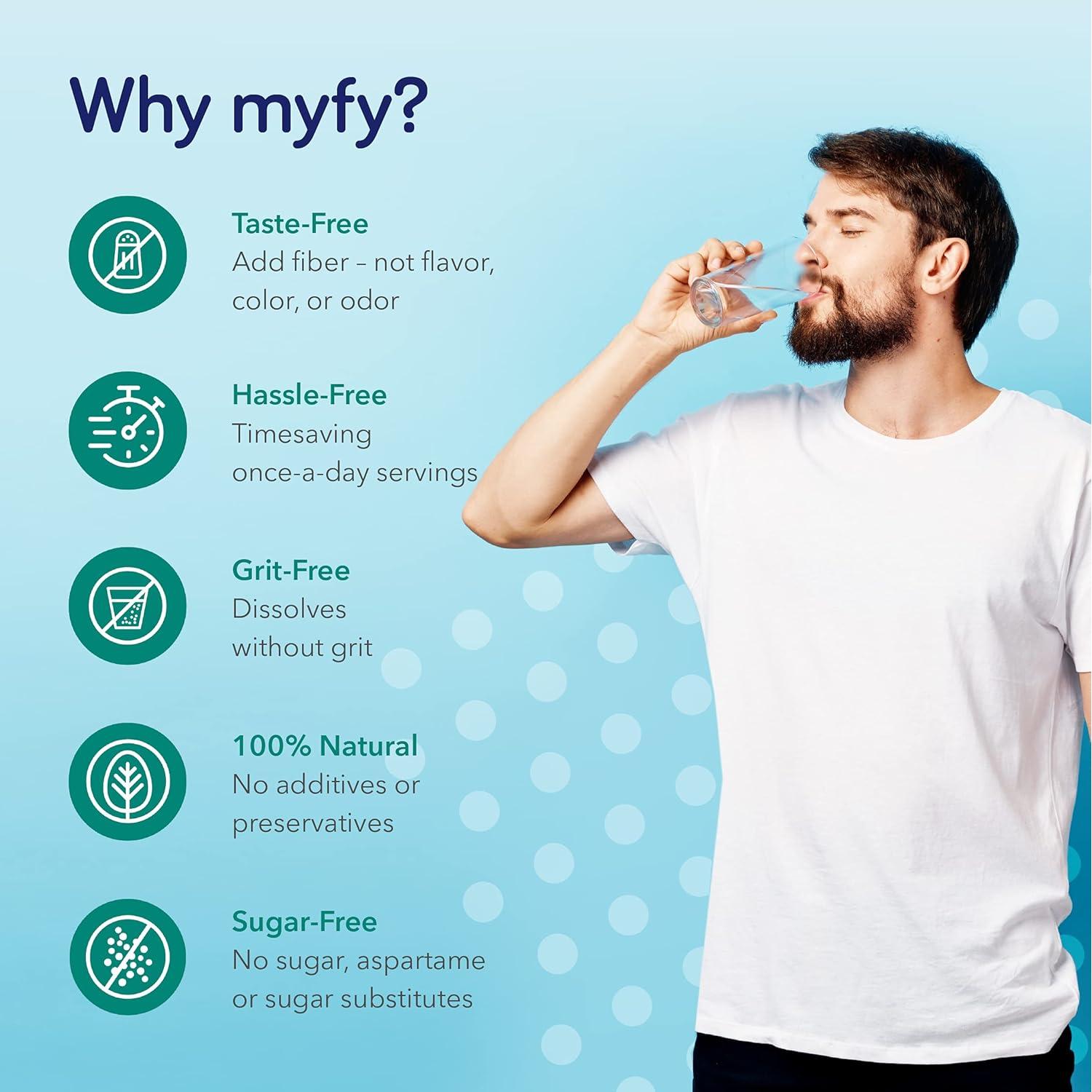 Suplemento de Fibra Prebiótica MyFy en Polvo 300g - Digestión Saludable