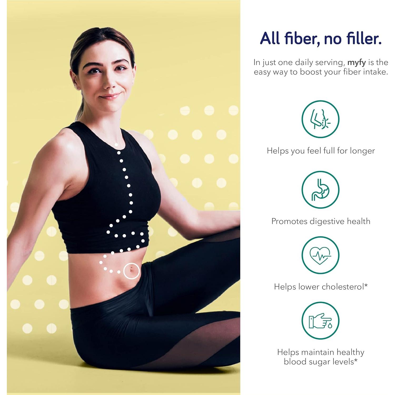 Suplemento de Fibra Prebiótica MyFy en Polvo 300g - Digestión Saludable