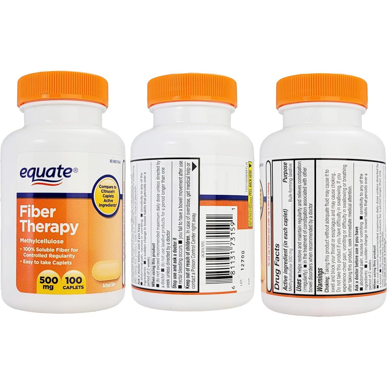 Metilcelulosa 500 mg 100 Comprimidos Healthy Surplus