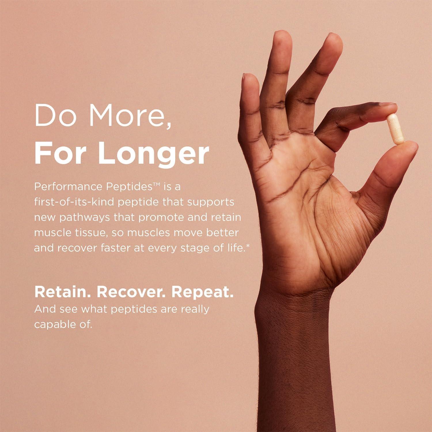 Suplemento de Péptidos Veganos para Recuperación Muscular - 120 Cápsulas