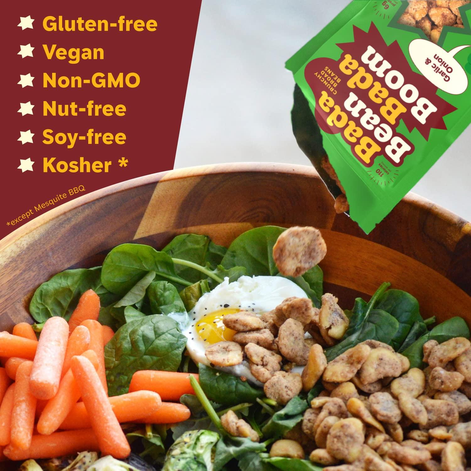 Snacks Crujientes de Frijoles Fava Bada Bean 127.6g - Vegano