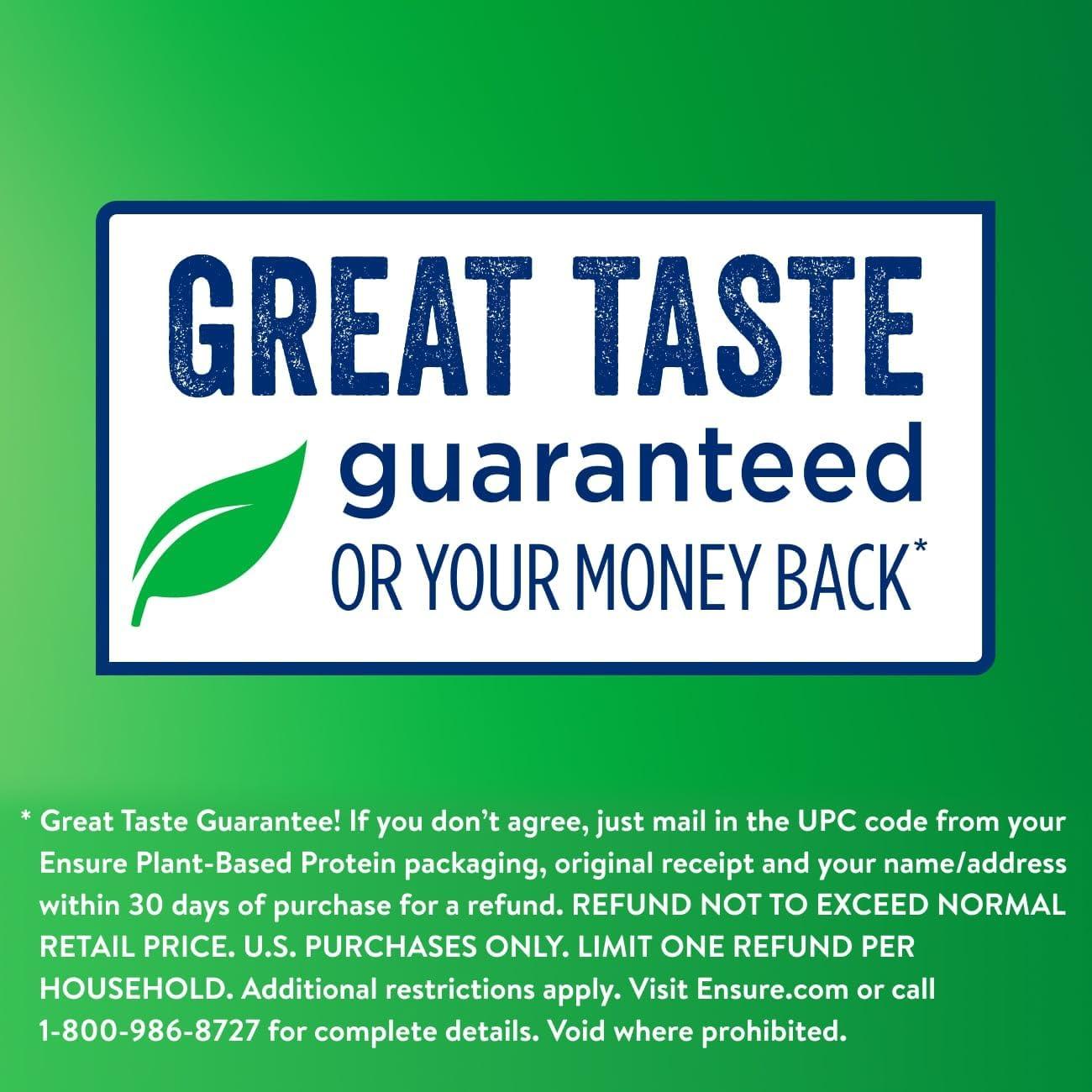 Batido de Proteína Vegana Ensure Vainilla 20g 12 Unidades