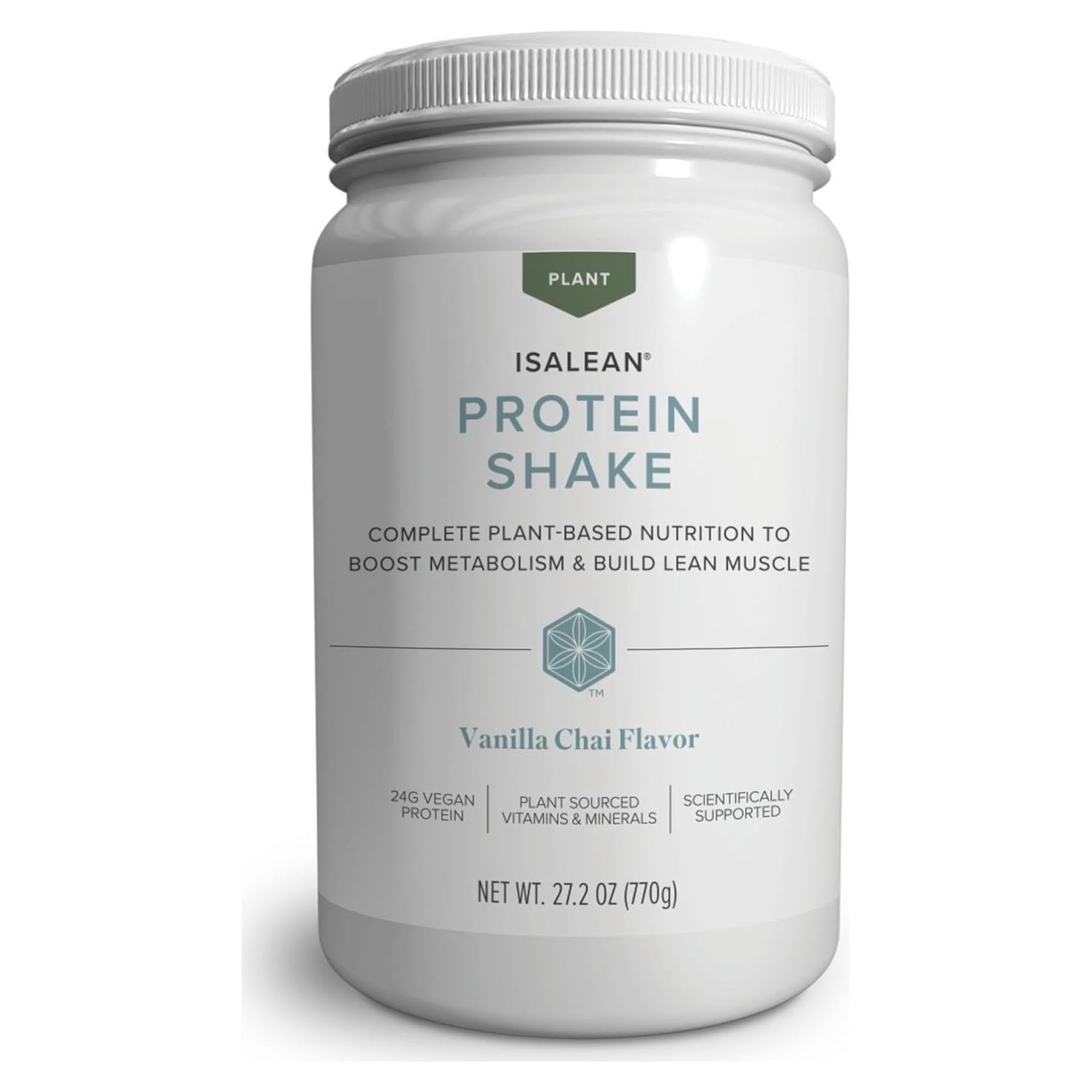 Batido de Proteína IsaLean Isagenix Chai de Vainilla 771 g