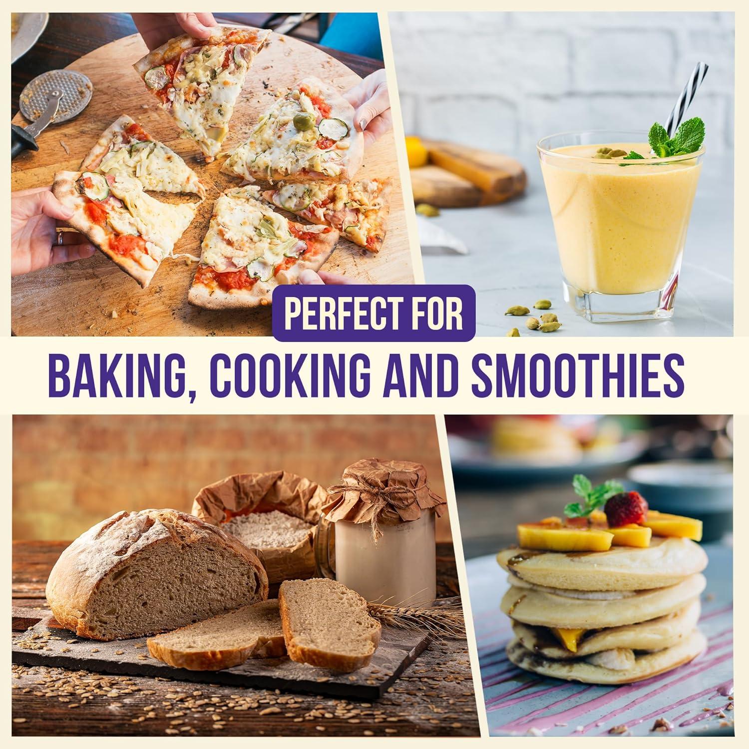 Harina de Lupina Orgánica Sin Gluten 453.6 g - Alta en Proteínas