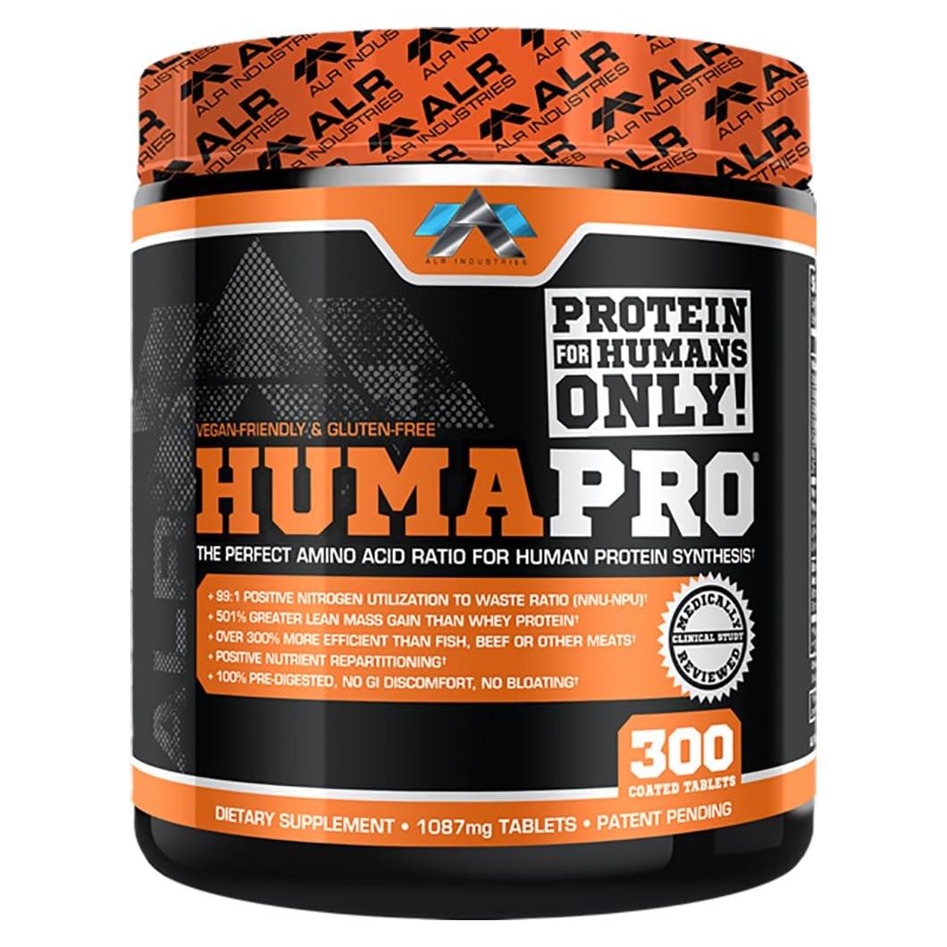 Tabletas Humapro ALR | Matriz de Proteínas Vegana 300 Tabletas