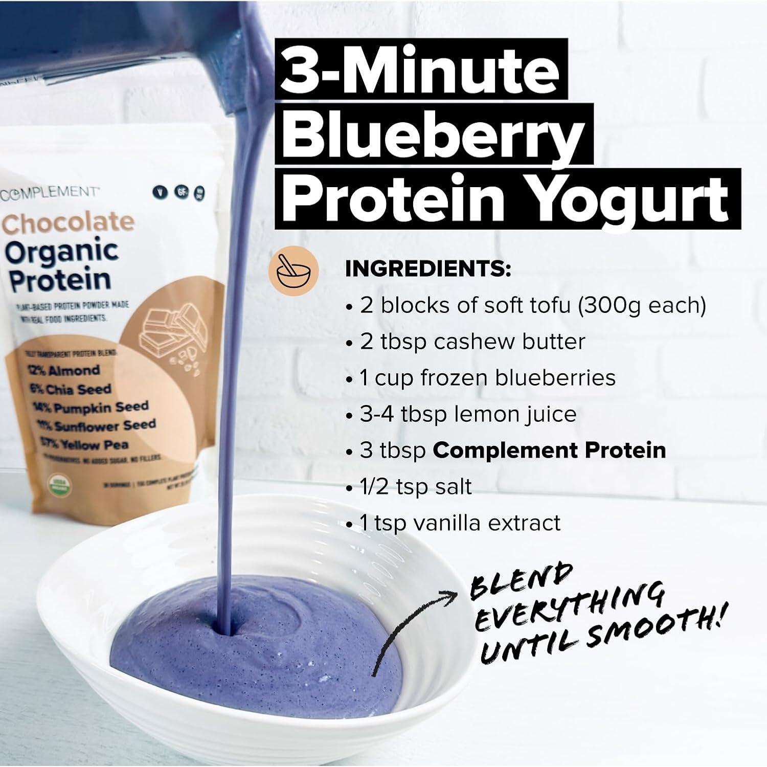 Polvo de Proteína Vegana Chocolate Orgánico 30 Porciones 15g