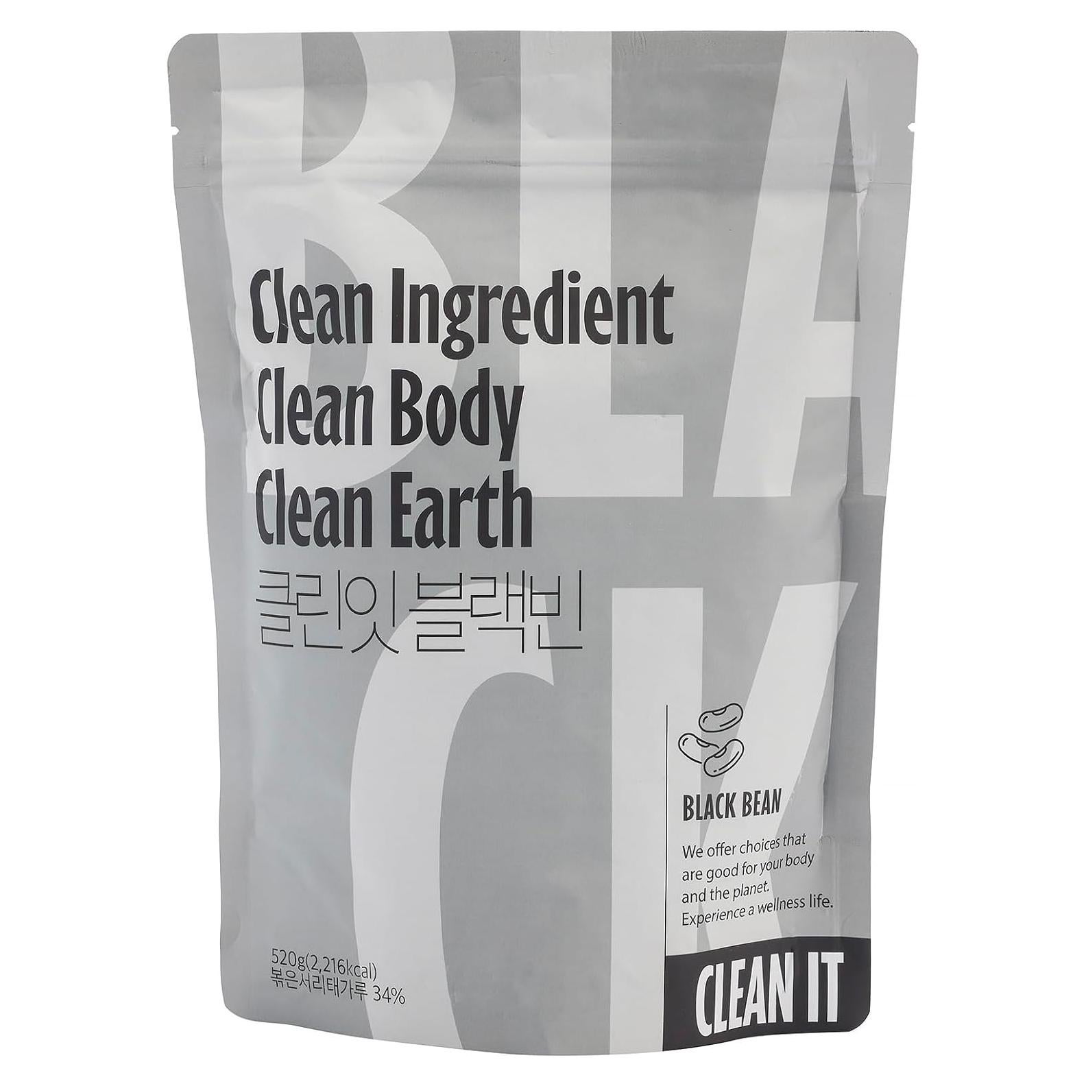 Cleanit Proteína Vegana Frijol Negro 520g Sin Azúcar