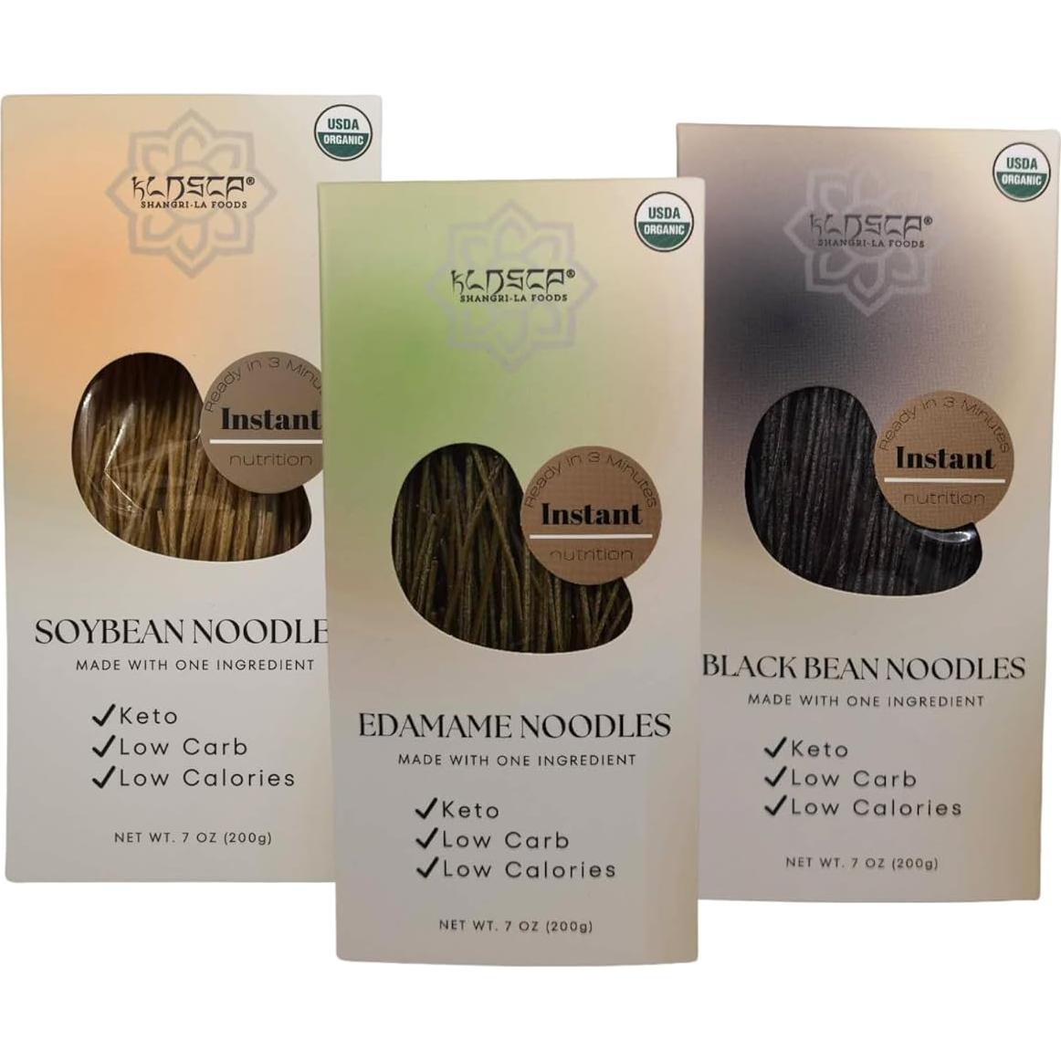 Pasta de Proteína de Frijol Negro Orgánica KLDSCP 6 Paquetes