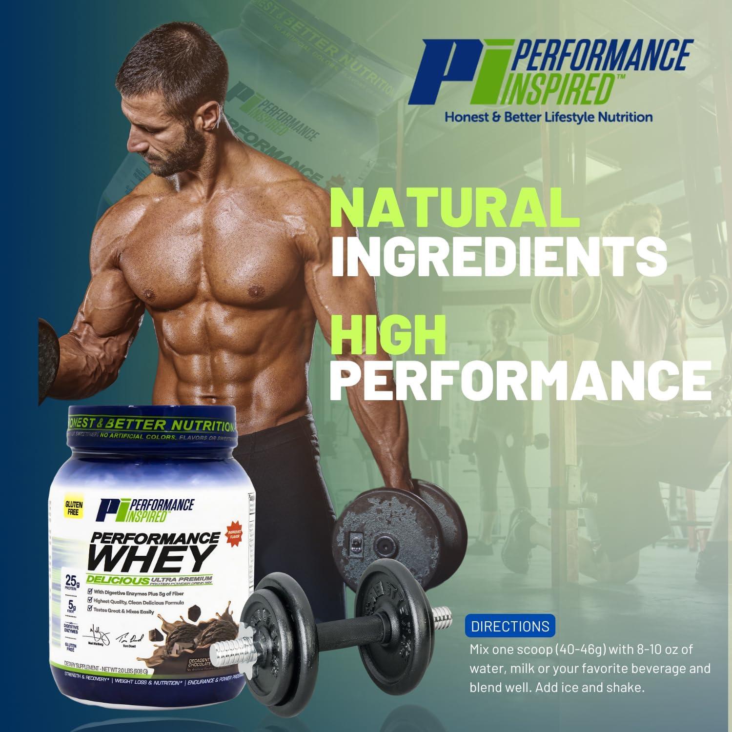 Proteína WHEY Performance Inspired 0.91kg Chocolate Natural