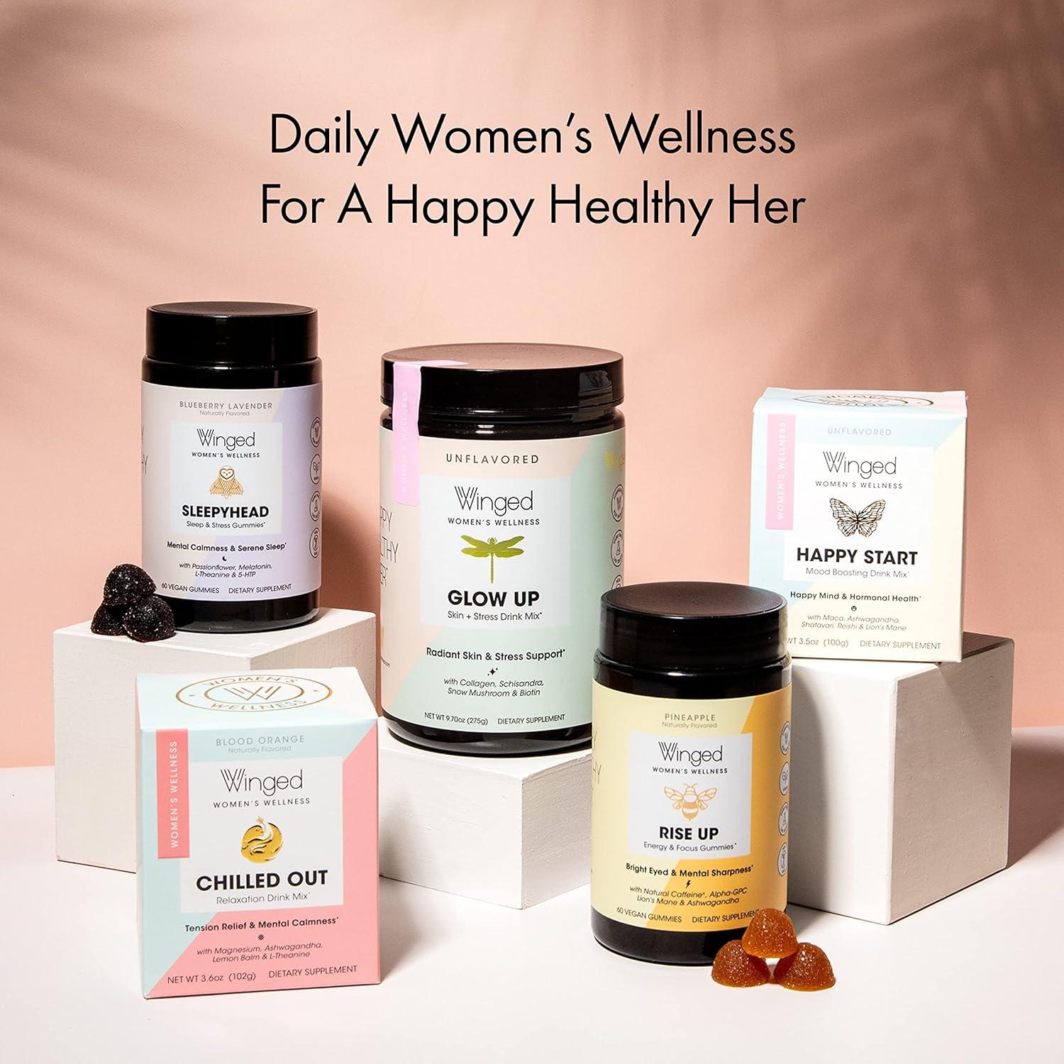 Gomitas Energéticas Rise Up y Colágeno Glow Up 10g