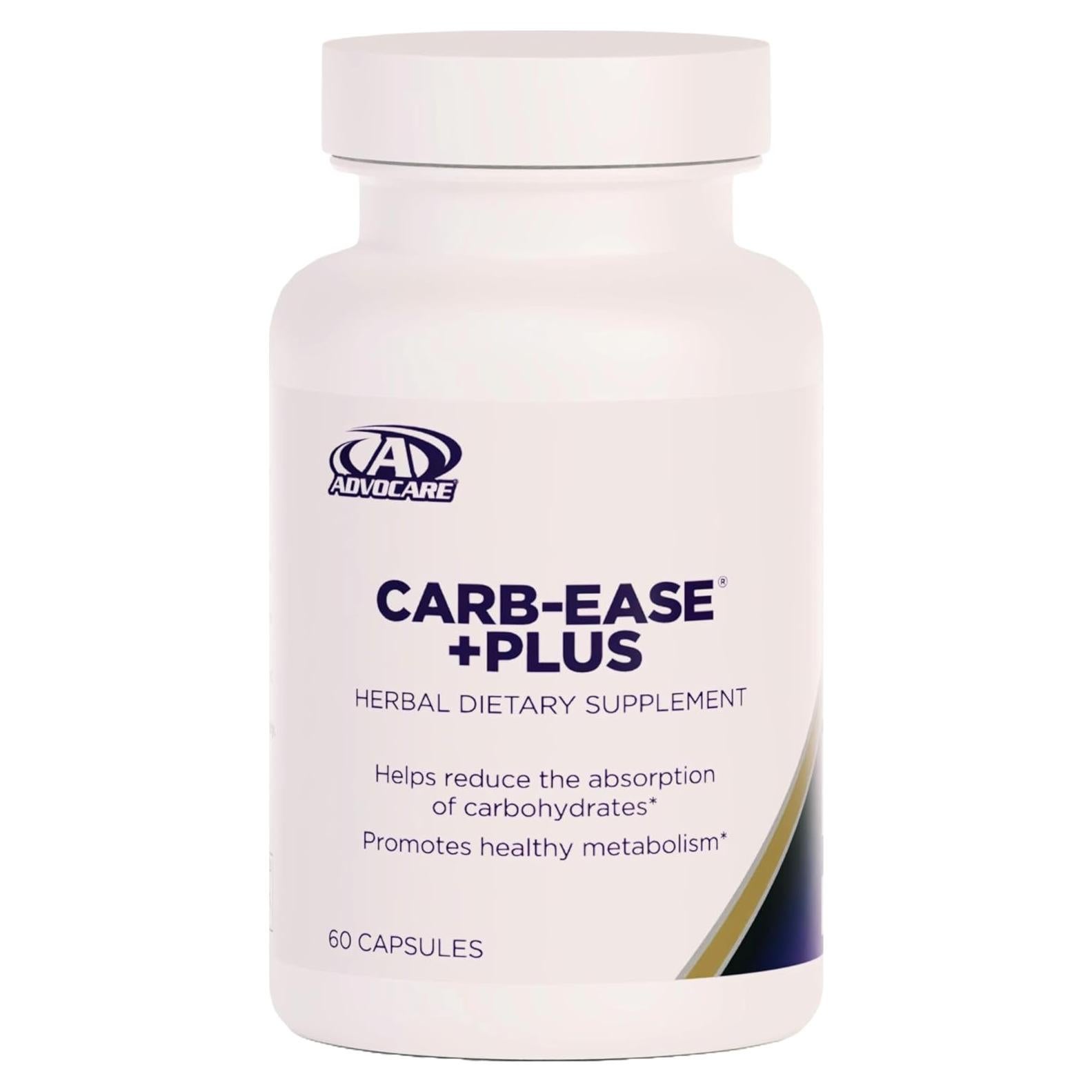 Suplemento bloqueador de carbohidratos AdvoCare Carb-Ease Plus - 60 cápsulas