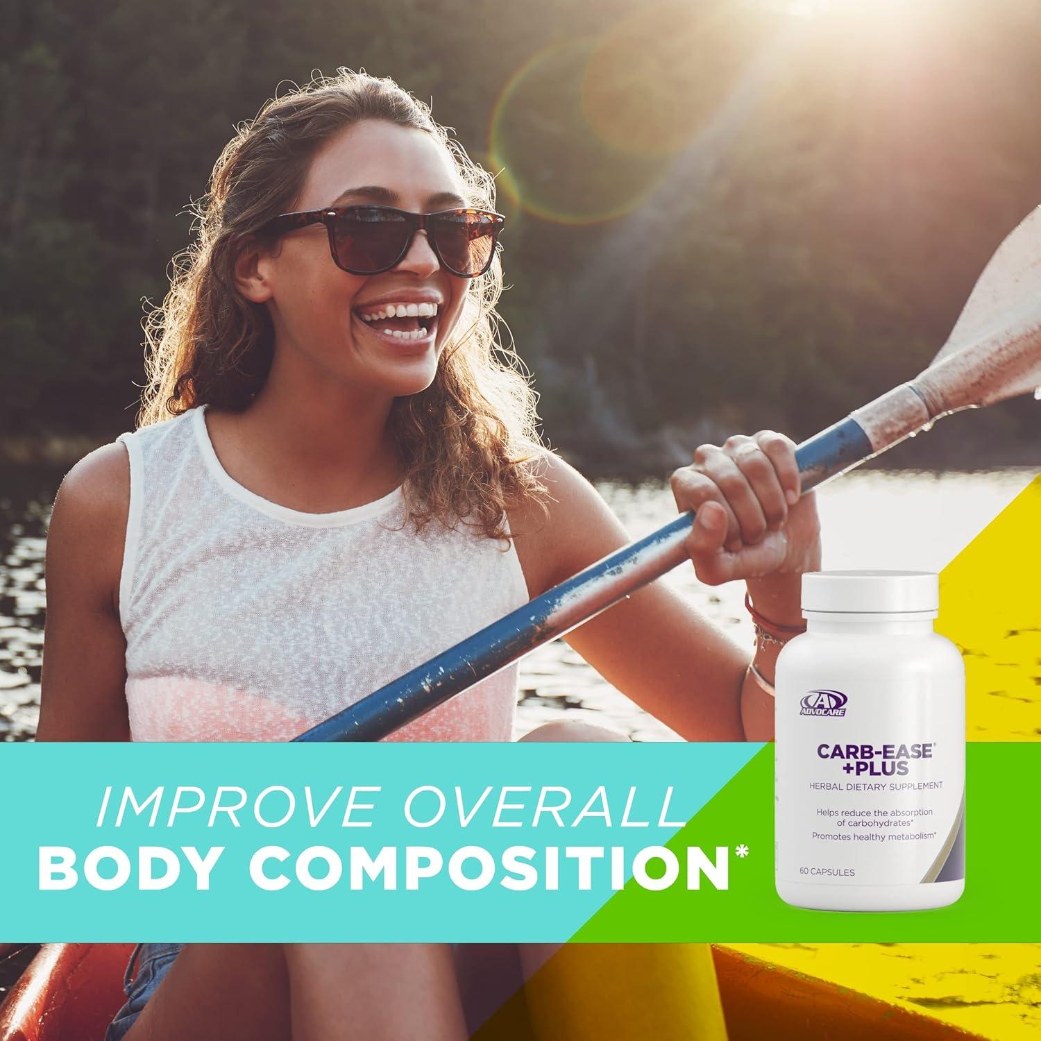 Suplemento bloqueador de carbohidratos AdvoCare Carb-Ease Plus - 60 cápsulas