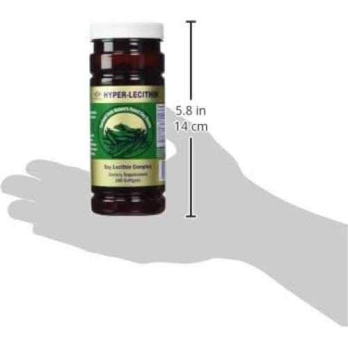 Suplemento de Lecitina de Soja Nu-Health 200 Cápsulas