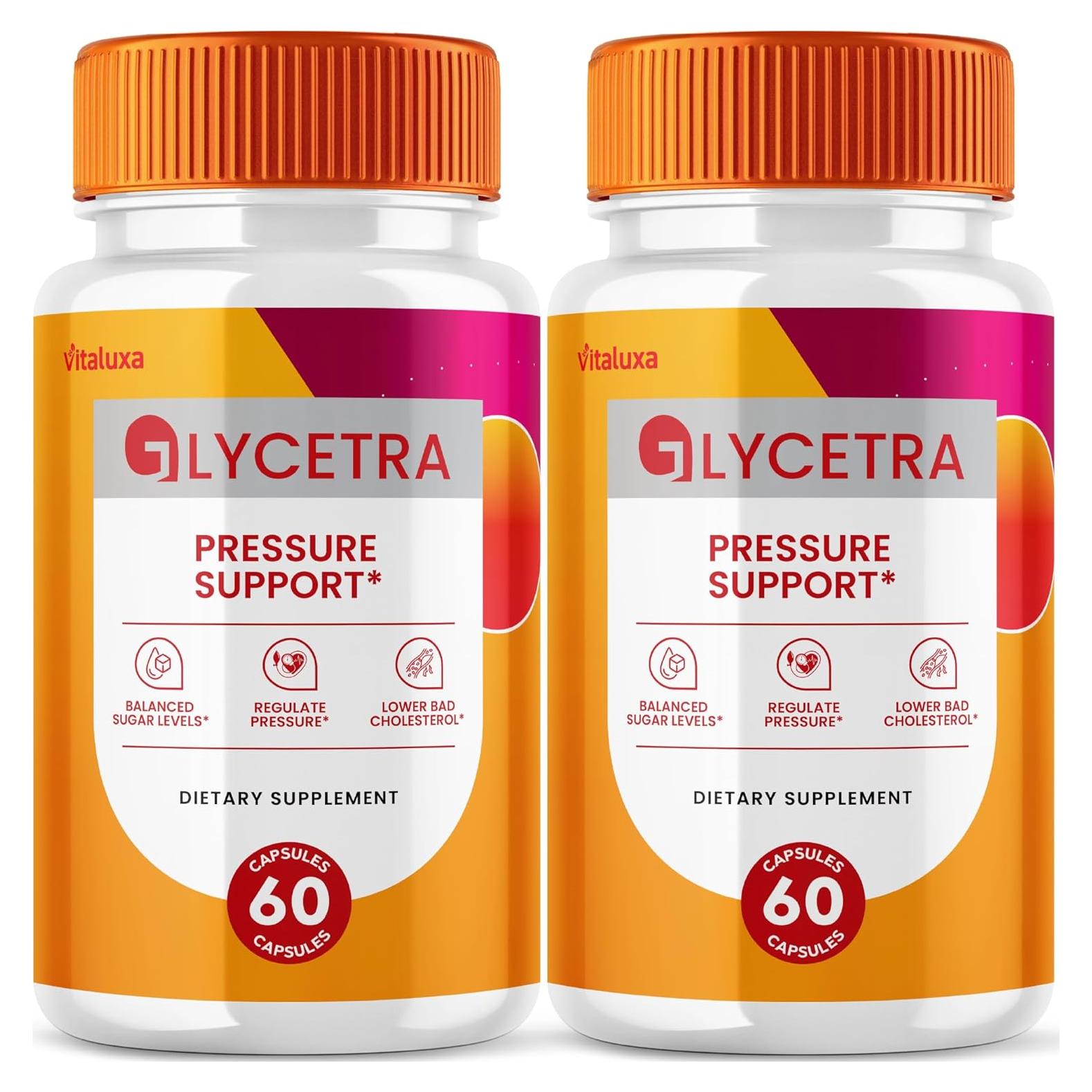 Cápsulas Glycetra 120 Ct - Suplemento Natural de Energía