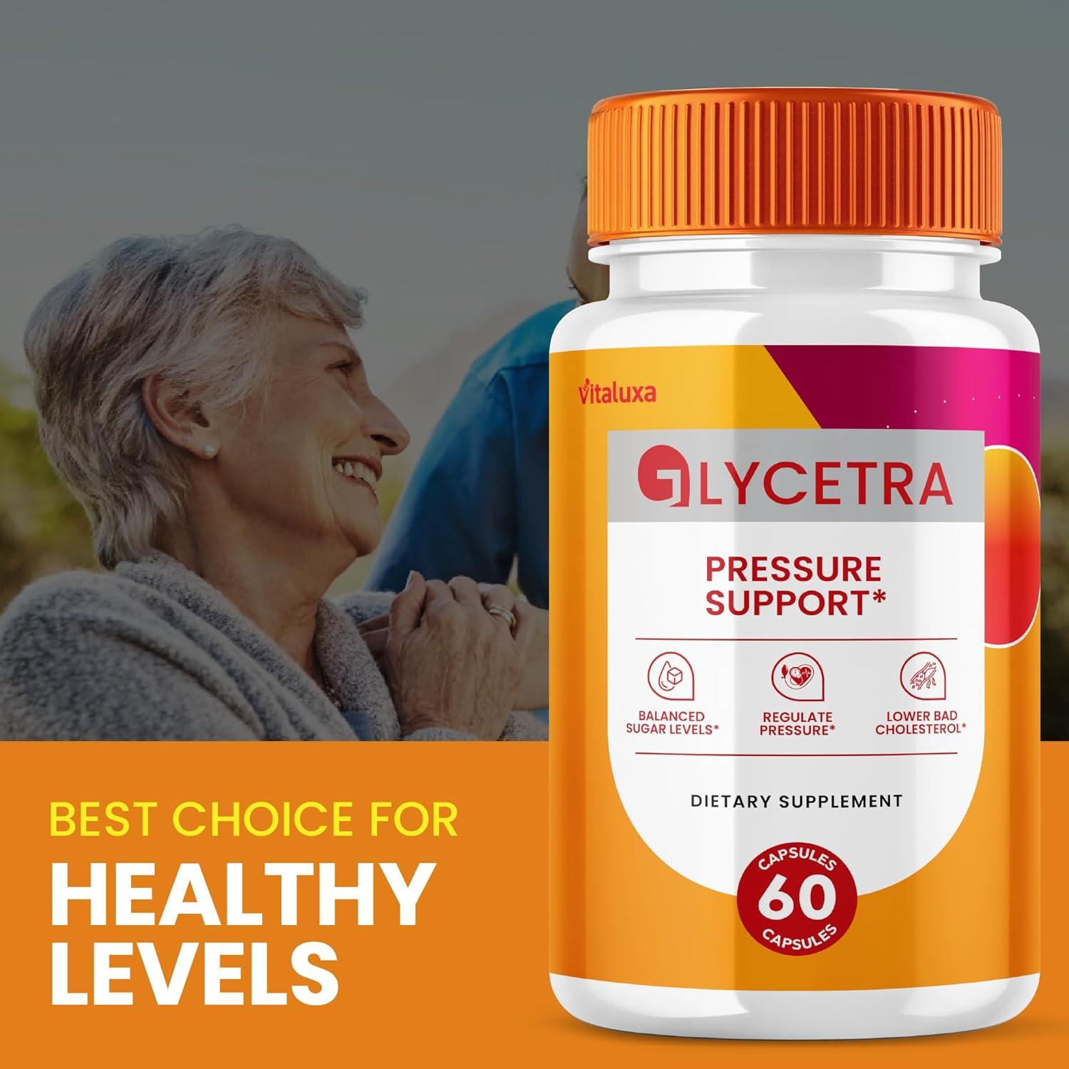 Cápsulas Glycetra 120 Ct - Suplemento Natural de Energía