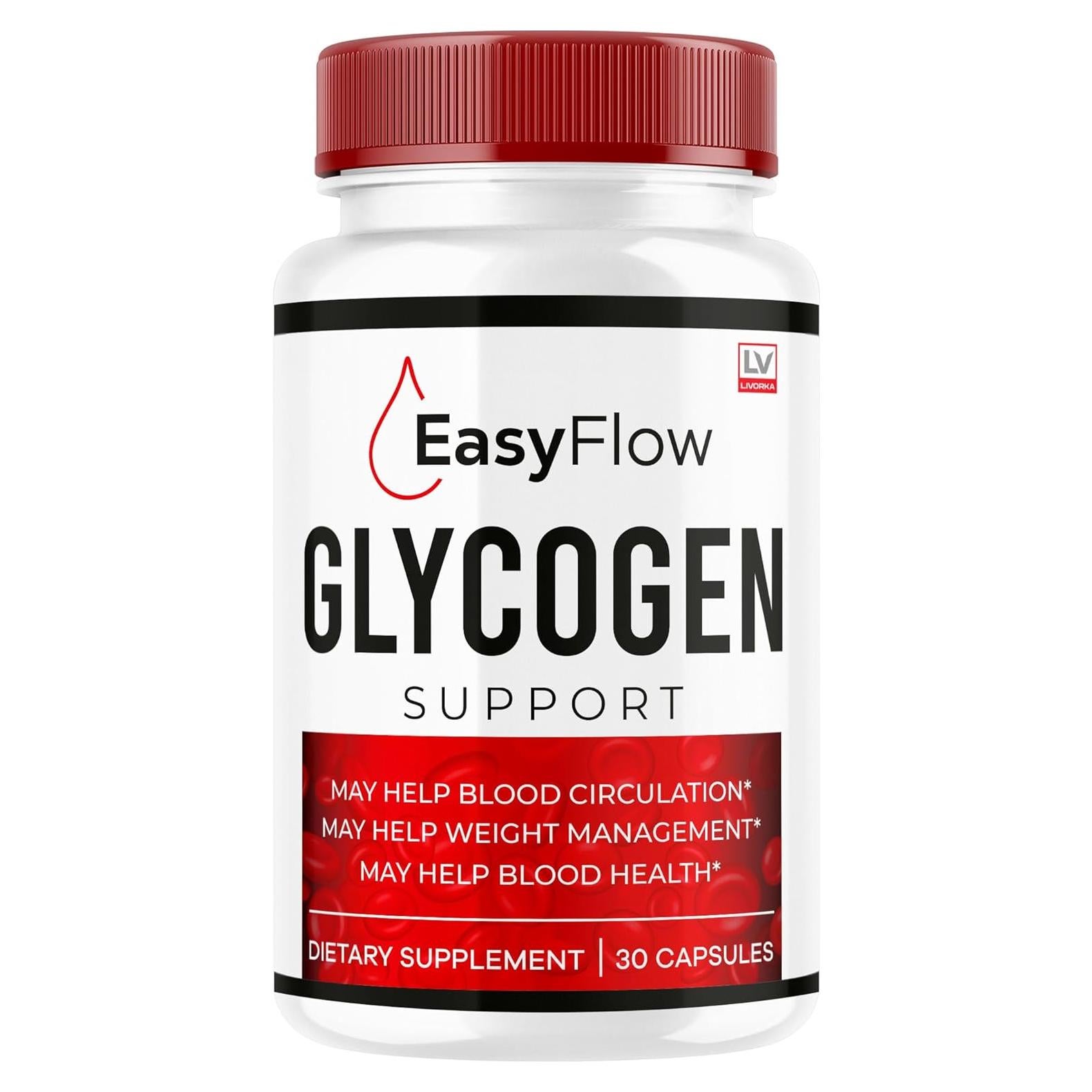 Suplemento de Glucógeno Easy Flow - 30 Cápsulas Veganas