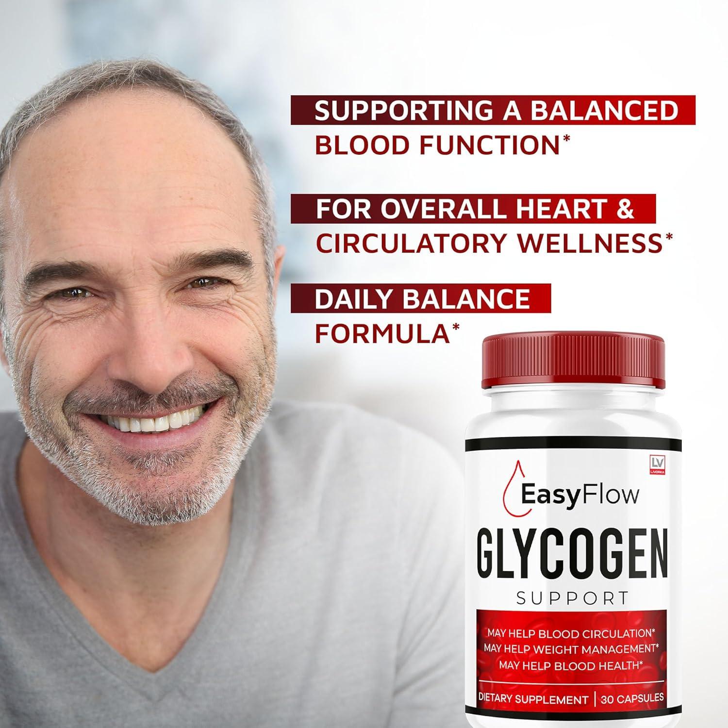 Suplemento de Glucógeno Easy Flow - 30 Cápsulas Veganas