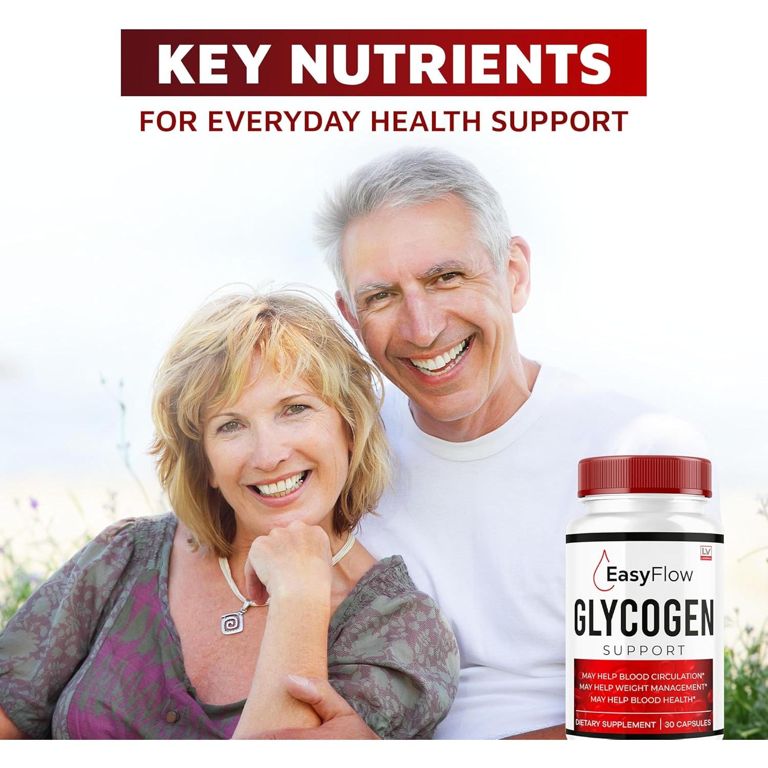 Suplemento de Glucógeno Easy Flow - 30 Cápsulas Veganas