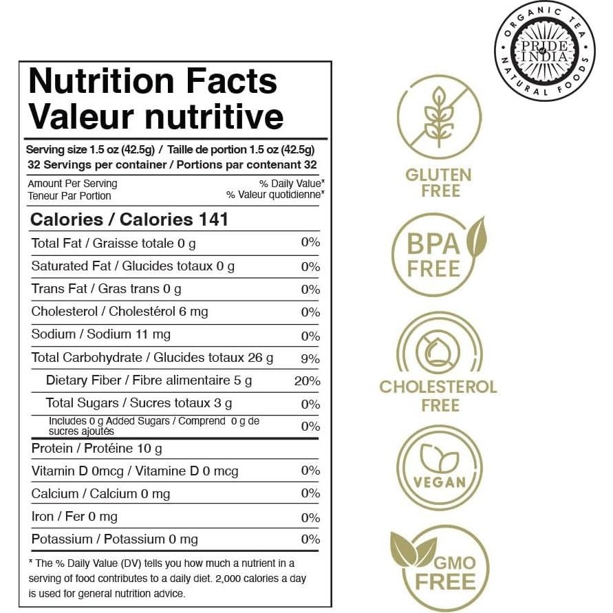 Guisantes Negros Enteros Orgullo de India - 1.36 kg, Ricos en Proteínas