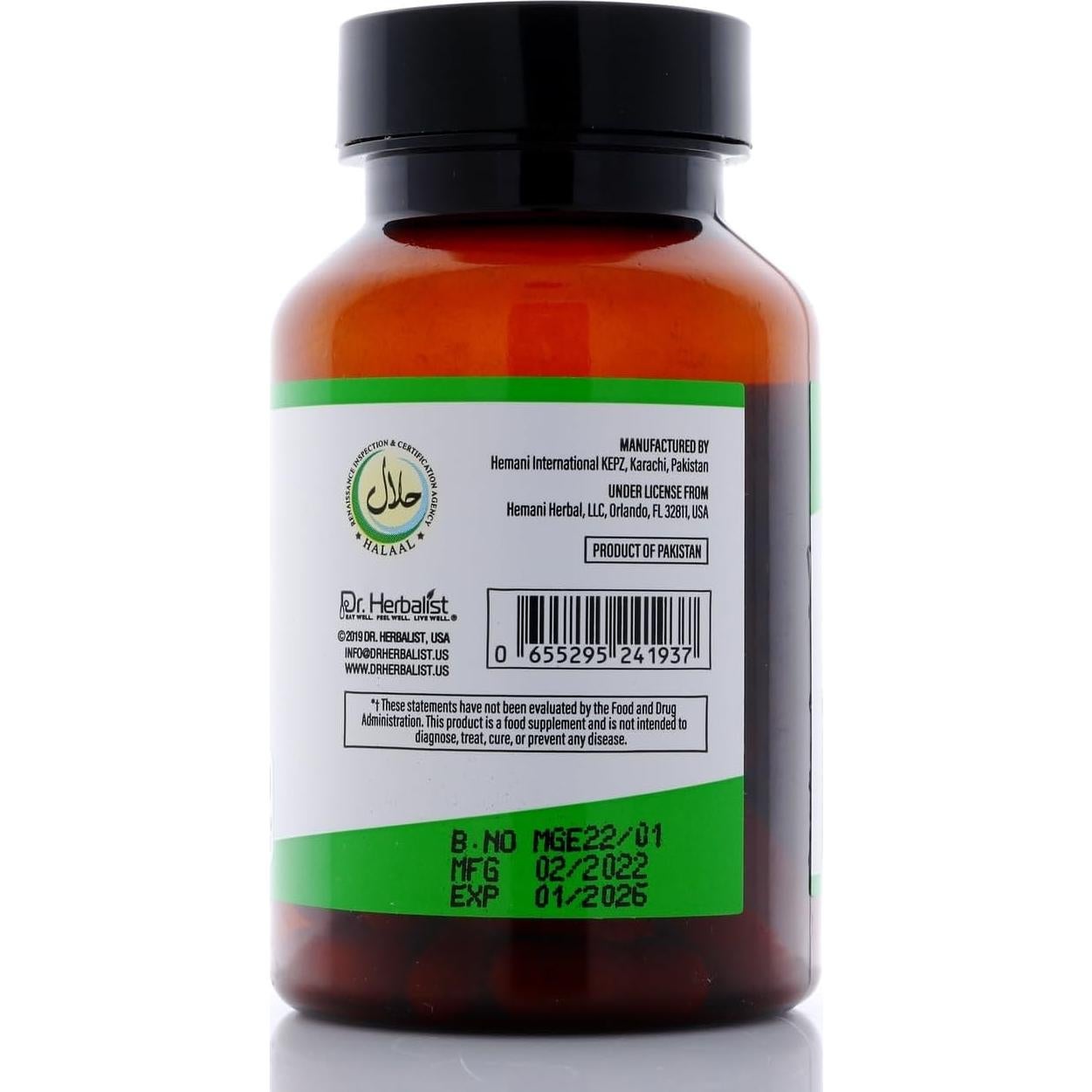 Extracto de Semilla Negra Dr. HERBALIST 350mg - 60 Cápsulas Veganas