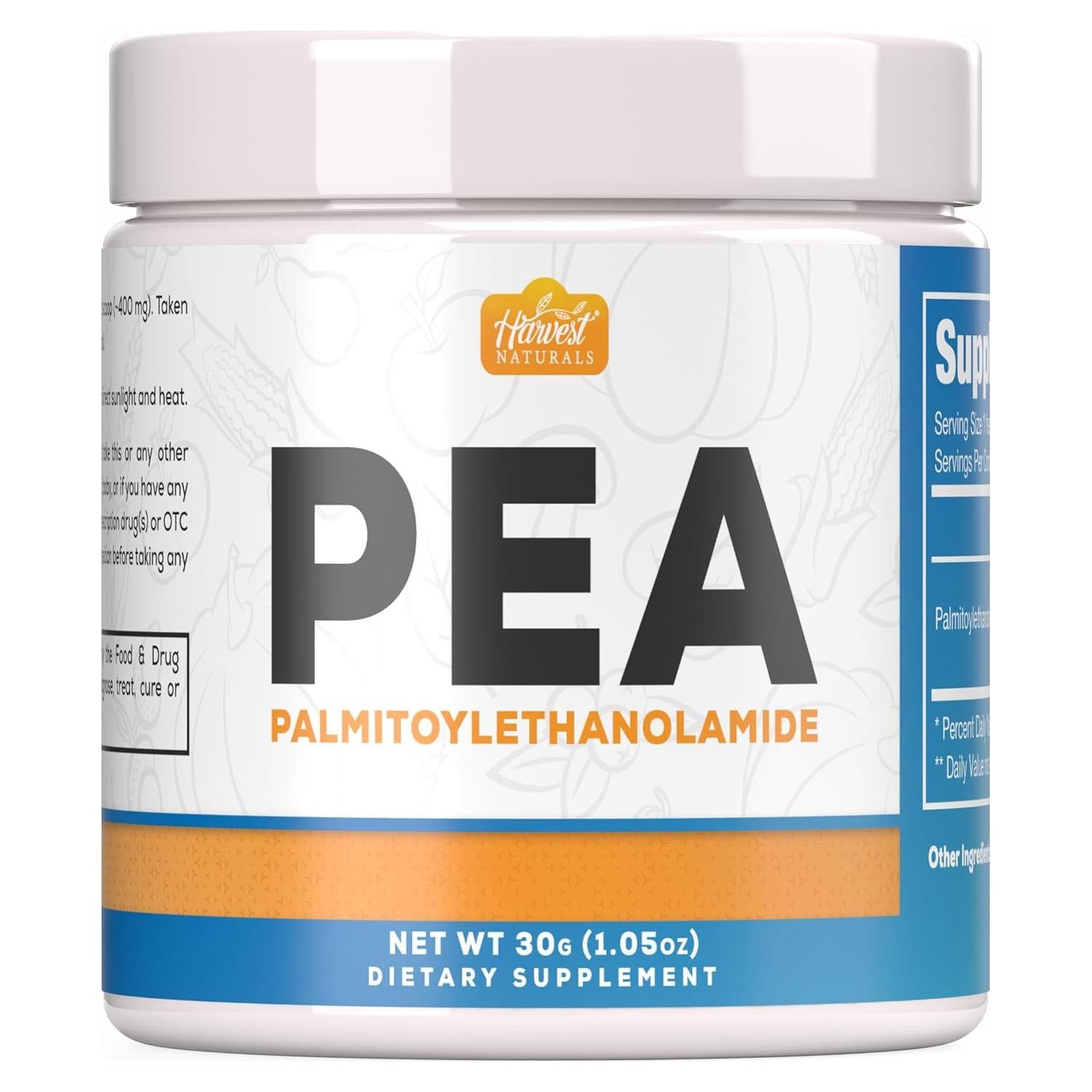 Polvo de Palmitoiletanolamida 400mg Harvest Naturals 30g