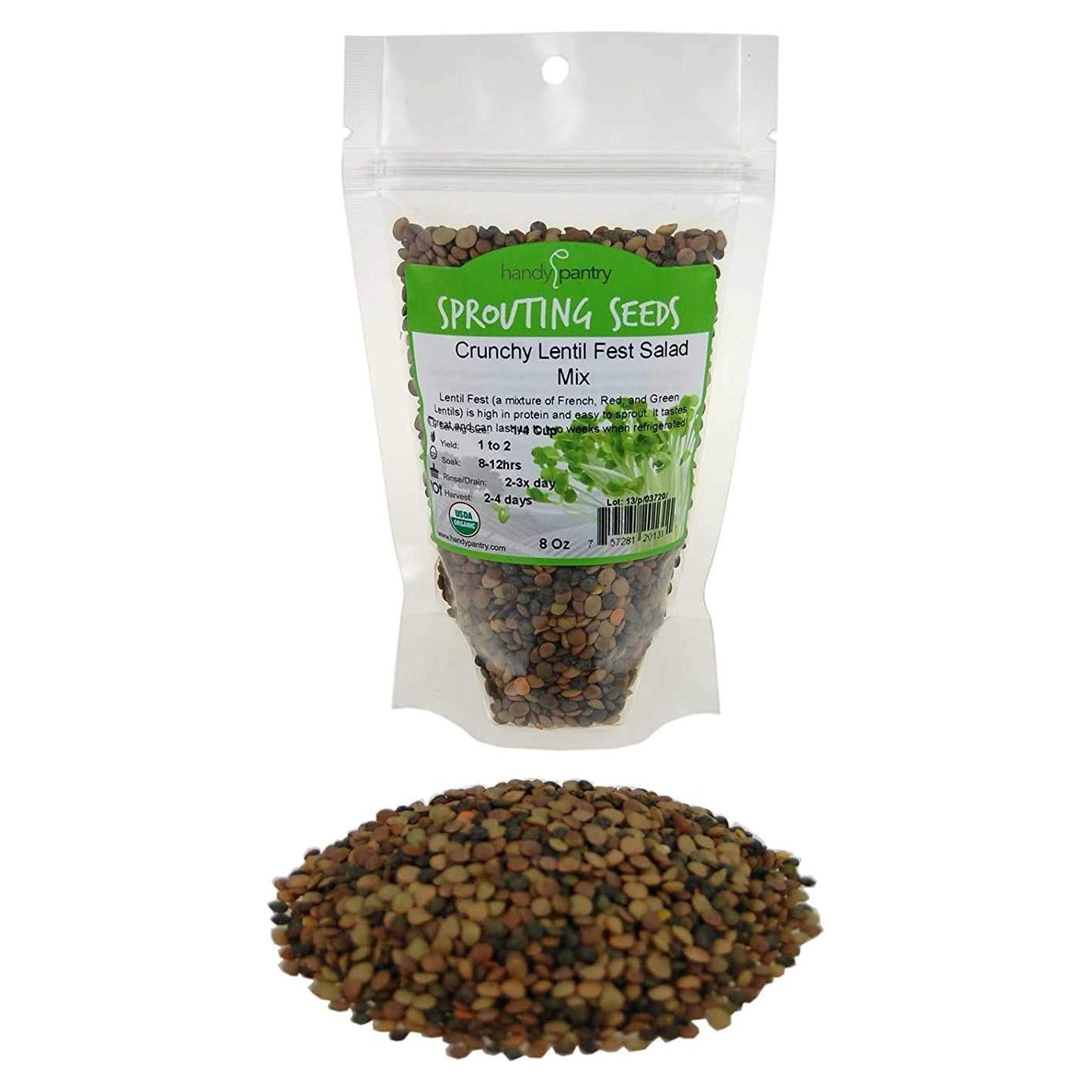 Mezcla de Semillas para Germinar Handy Pantry 227g Orgánico